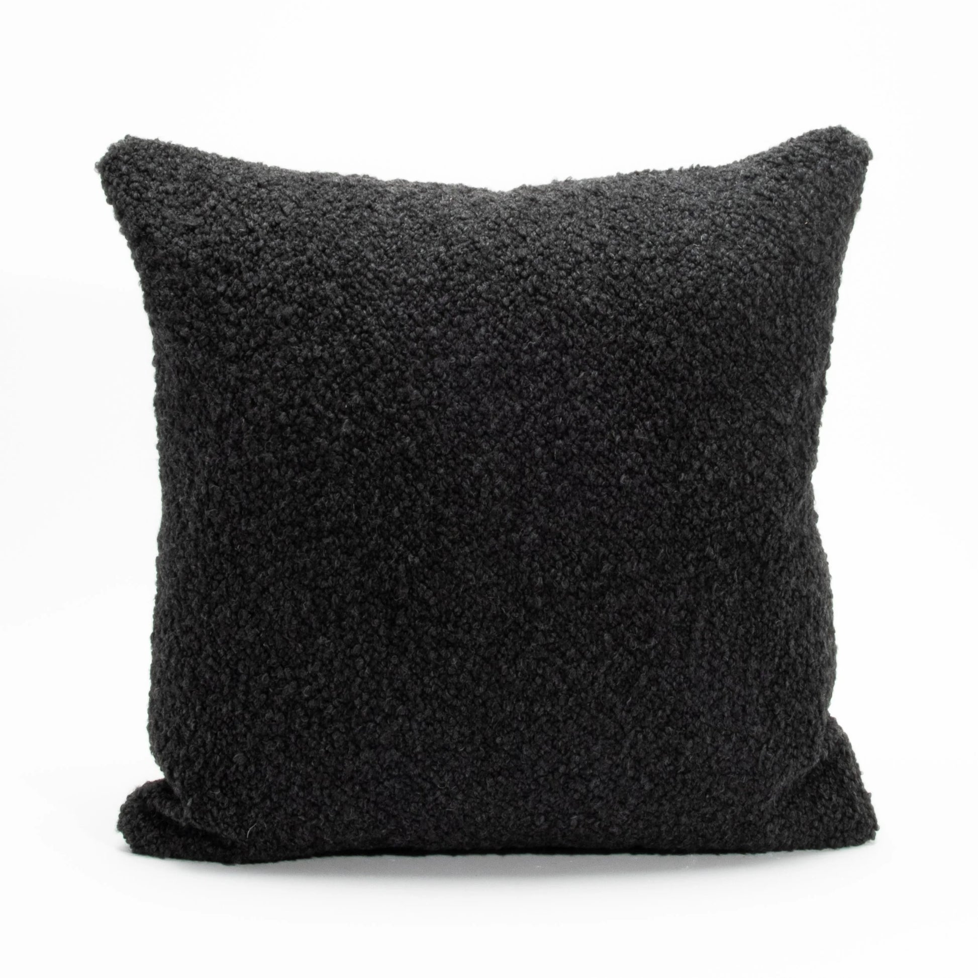 Charcoal Boucle Pillow By MOGUL