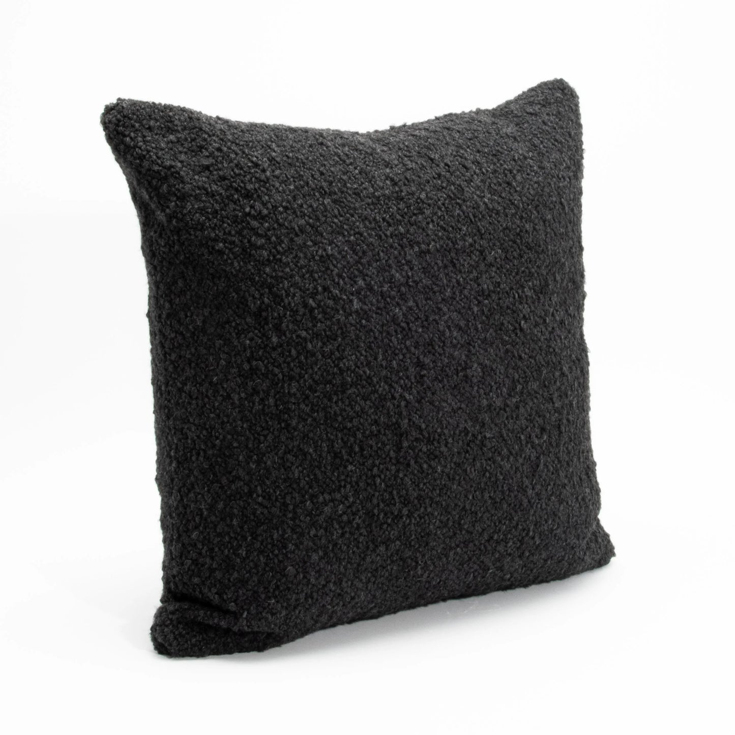 Charcoal Boucle Pillow By MOGUL