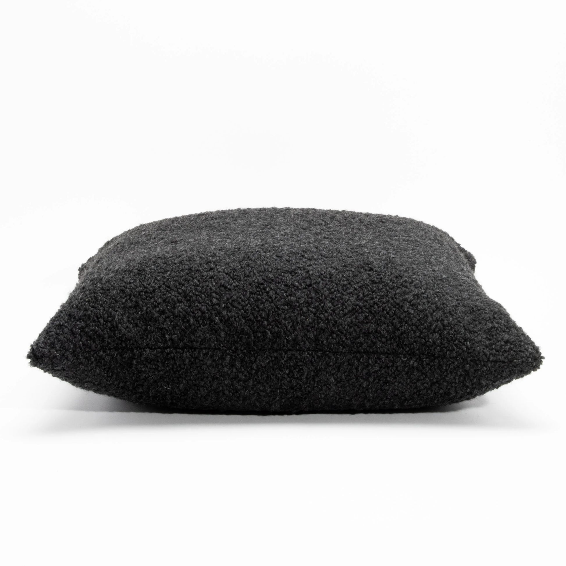 Charcoal Boucle Pillow By MOGUL