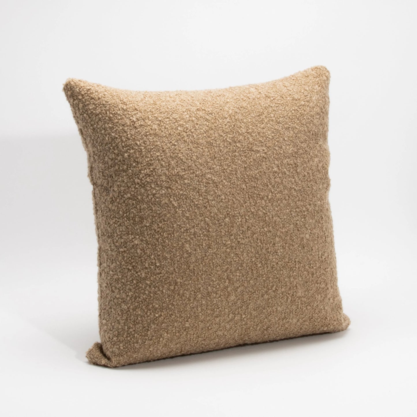 Tan Boucle Pillow By MOGUL