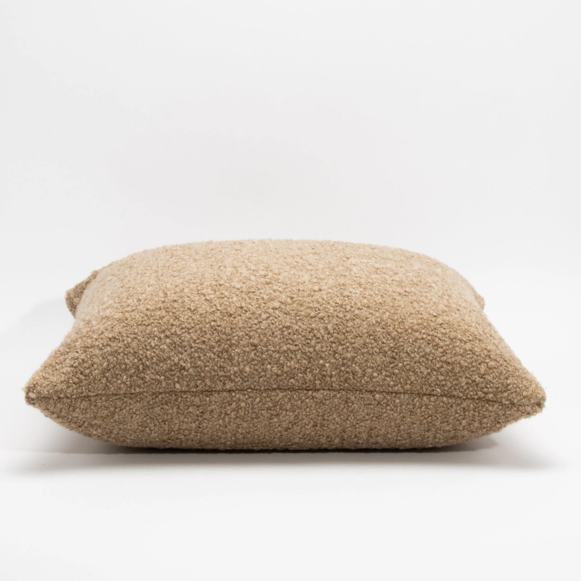 Tan Boucle Pillow By MOGUL