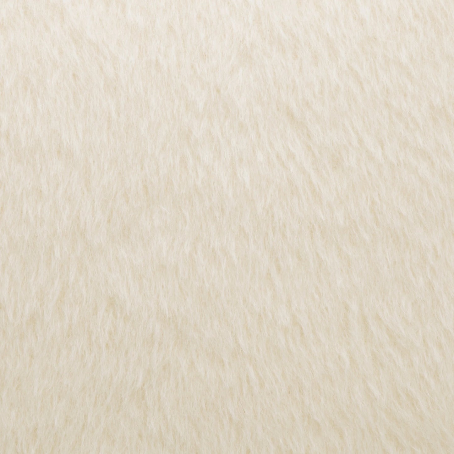 Cream Alpaca Kidney Pillow By MOGUL