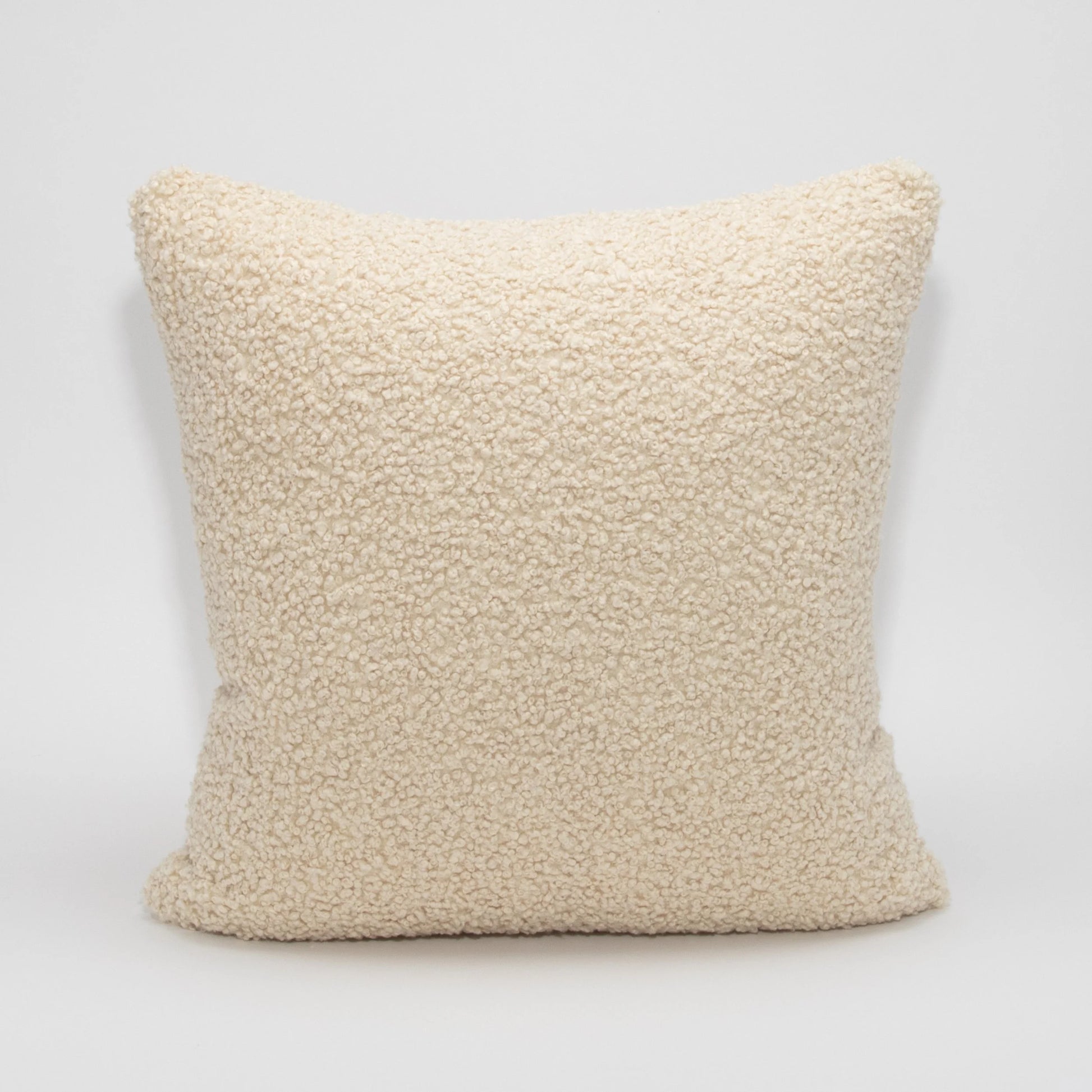Cream Boucle Pillow By MOGUL