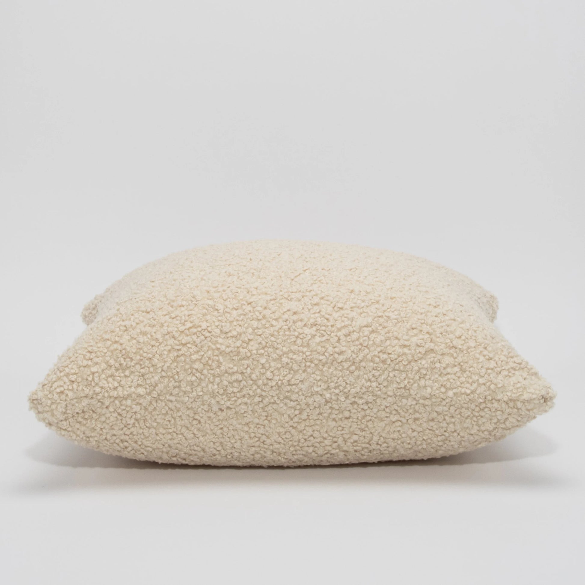 Cream Boucle Pillow By MOGUL