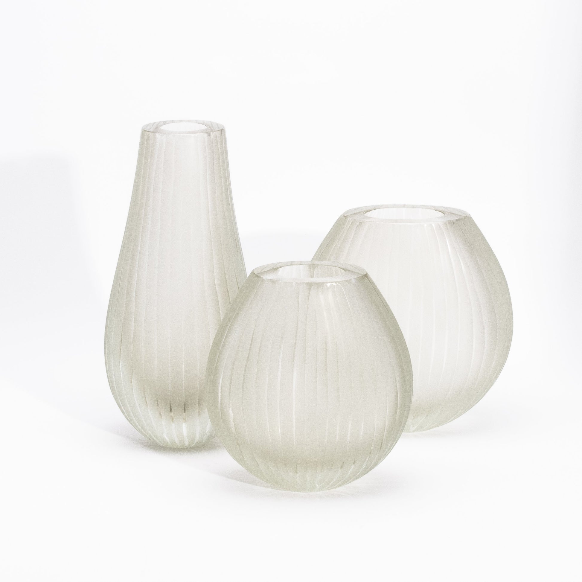 Murano Supreme Vase in Citrine