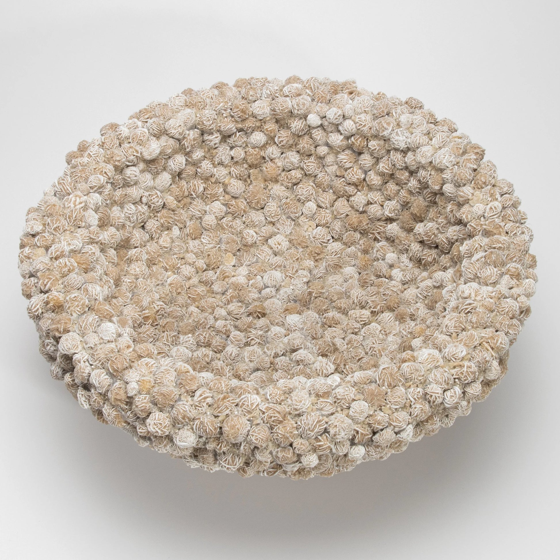 Inside-Out Bowl in Desert Rose Selenite