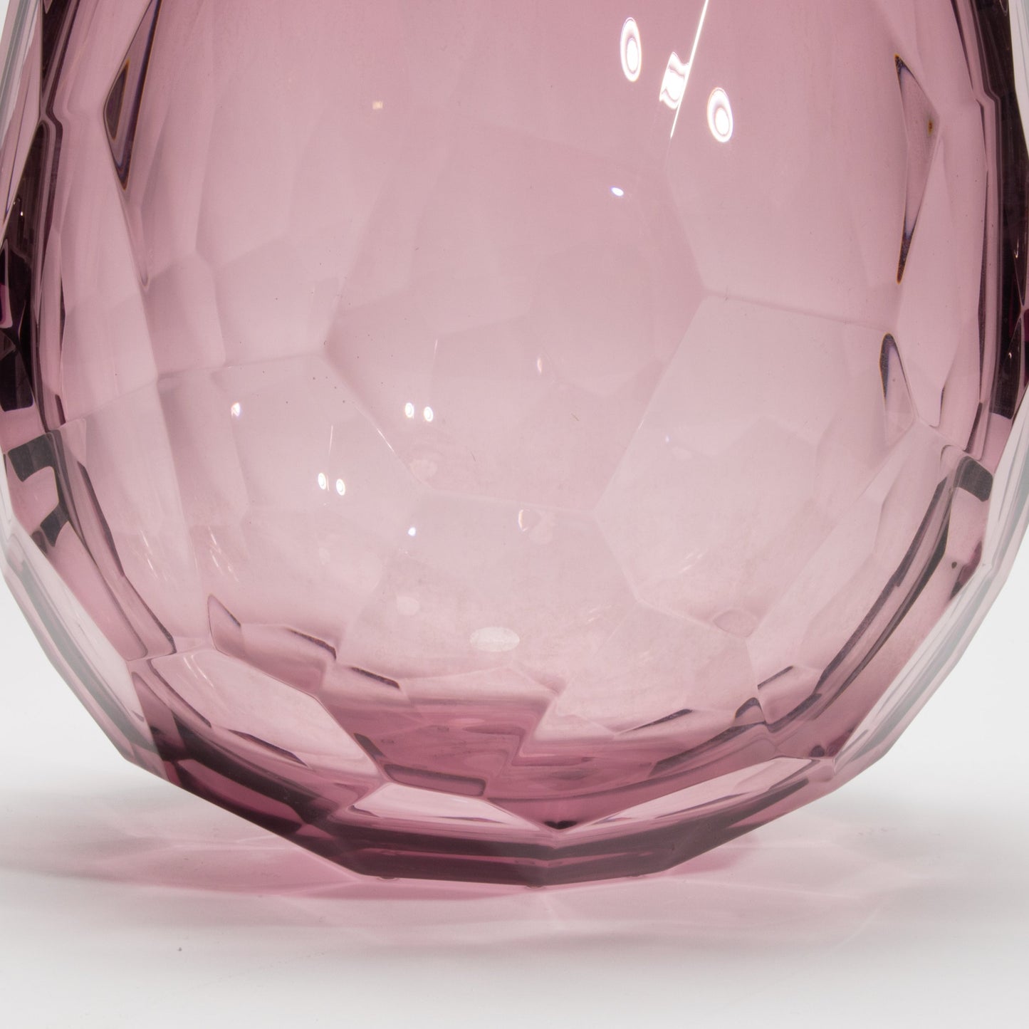 Murano Barrel Vase in Amethyst Extra Tall