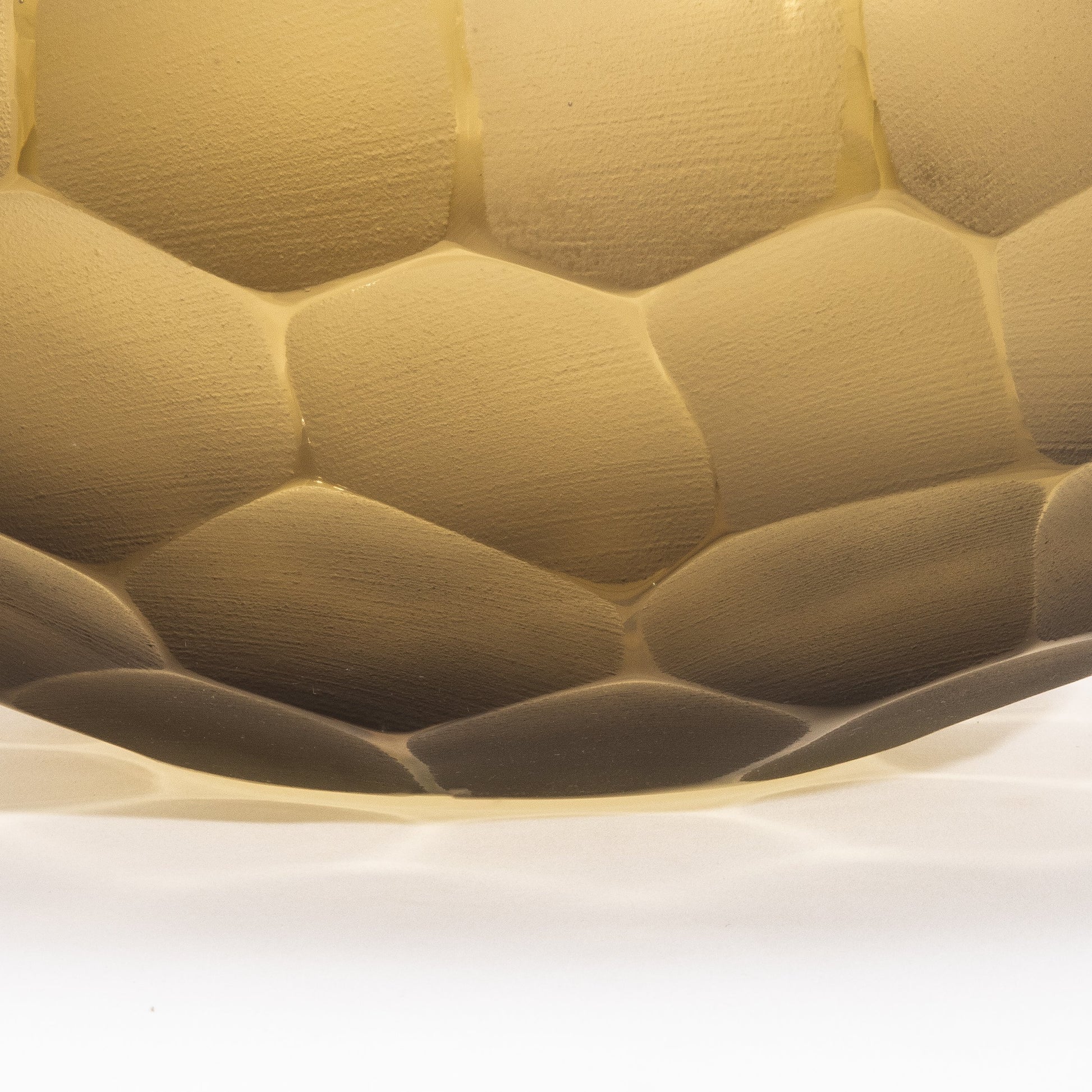 Murano Bowl in Olive Green