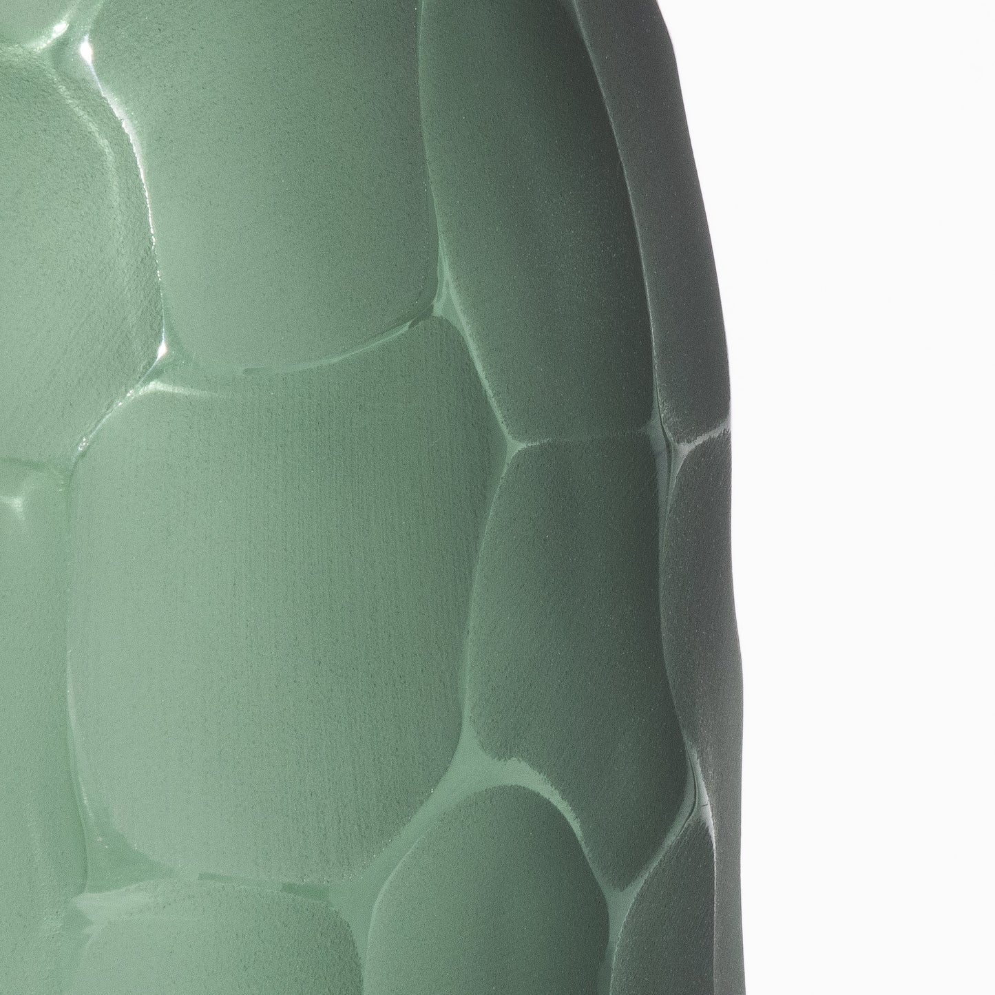 Murano Vase in Eucalyptus Green