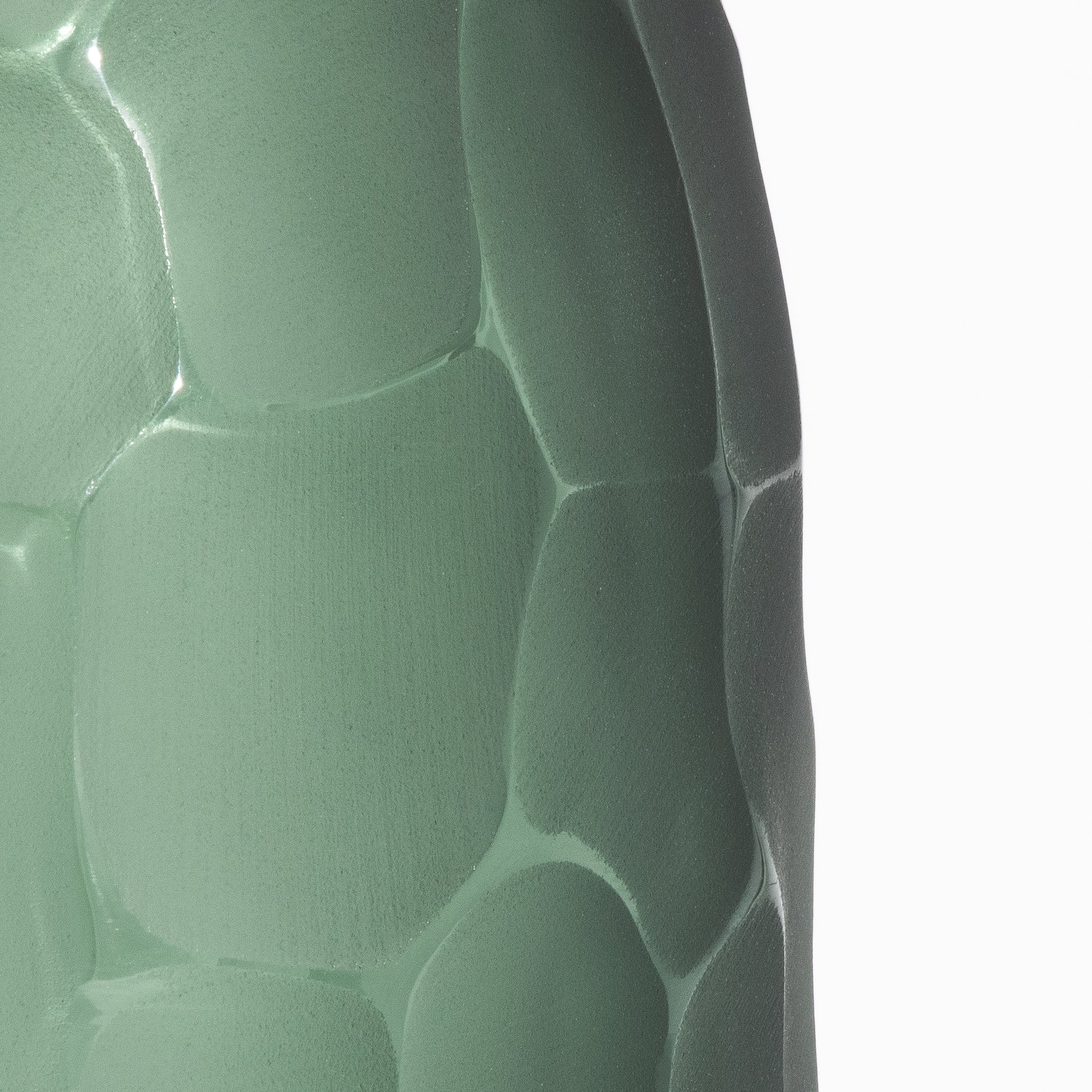 Murano Vase in Eucalyptus Green