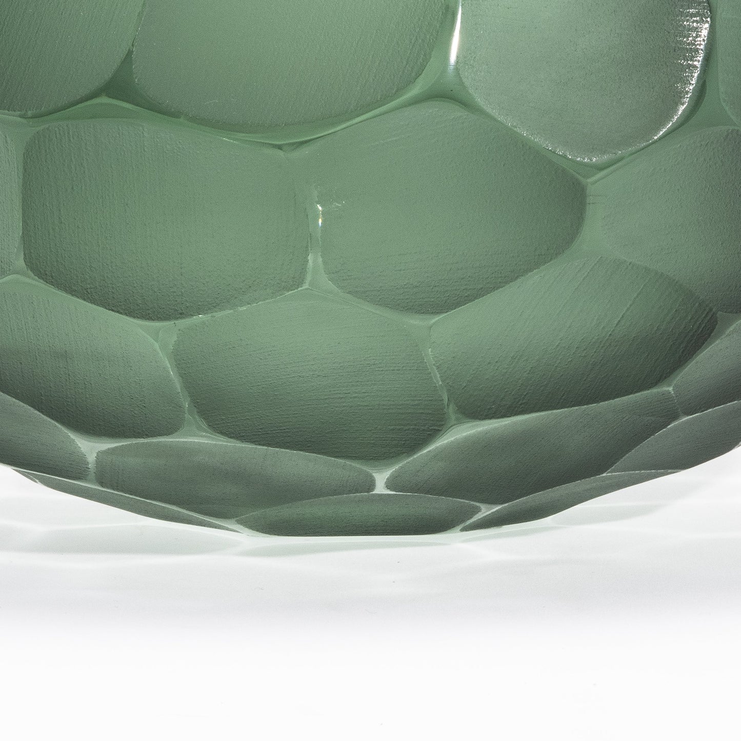 Murano Bowl in Eucalyptus Green