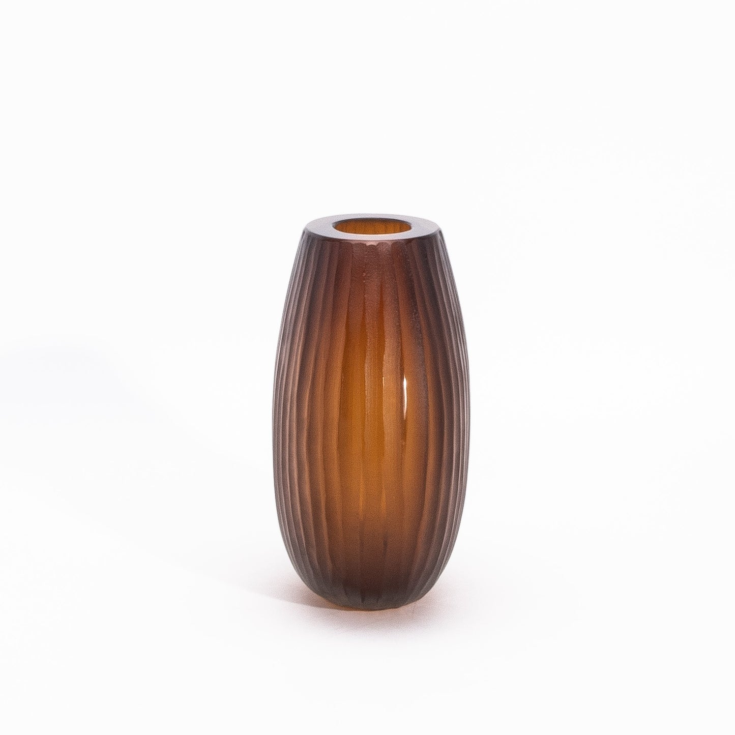 Murano Supreme Vase in Tobacco