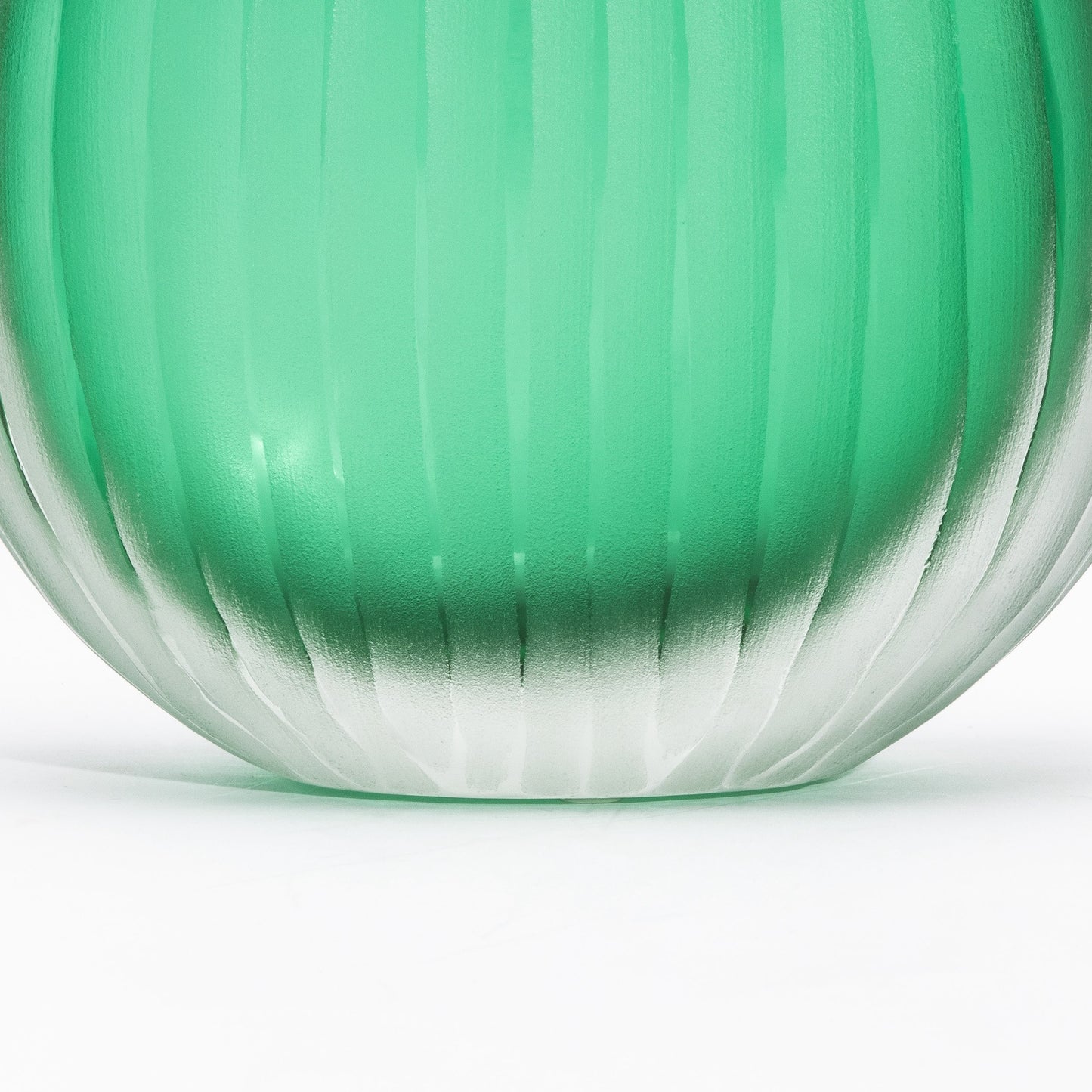 Murano Surpeme Vase in Emerald Green