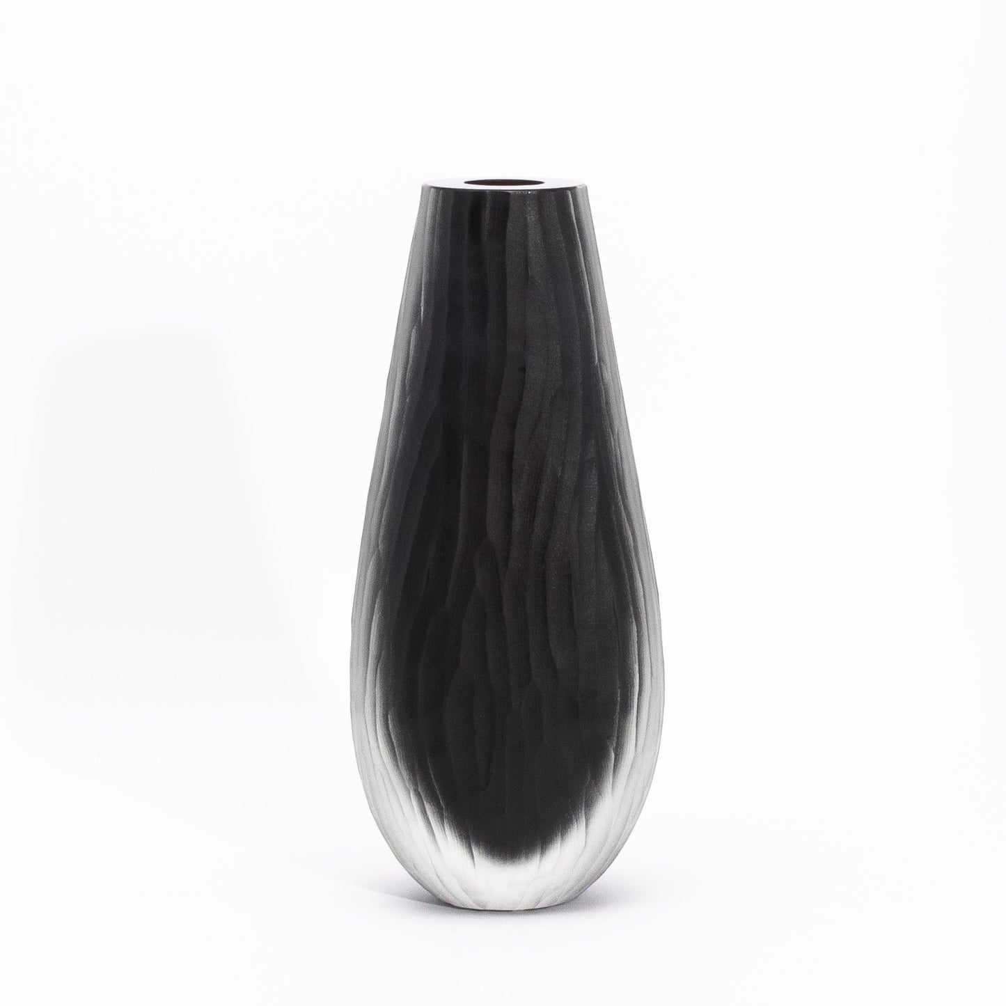 Murano Supreme Vase in Onyx Black