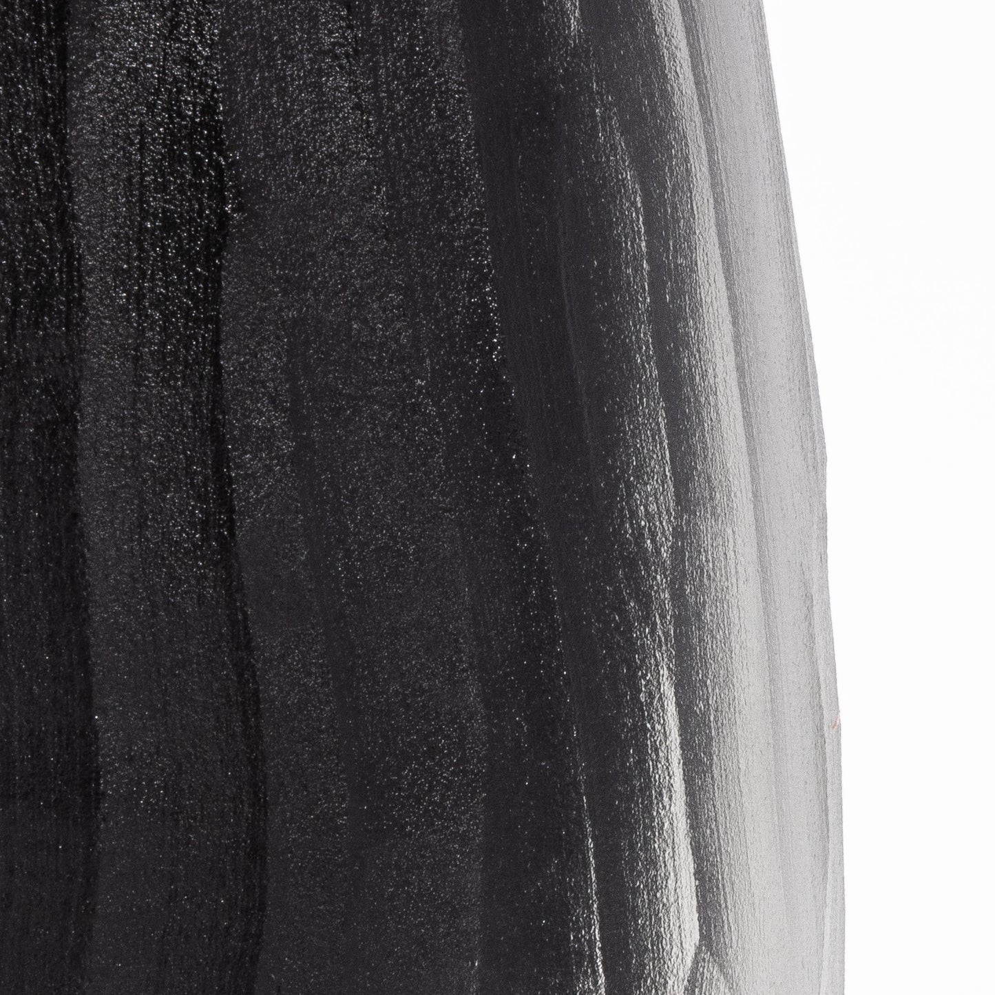 Murano Supreme Vase in Onyx Black