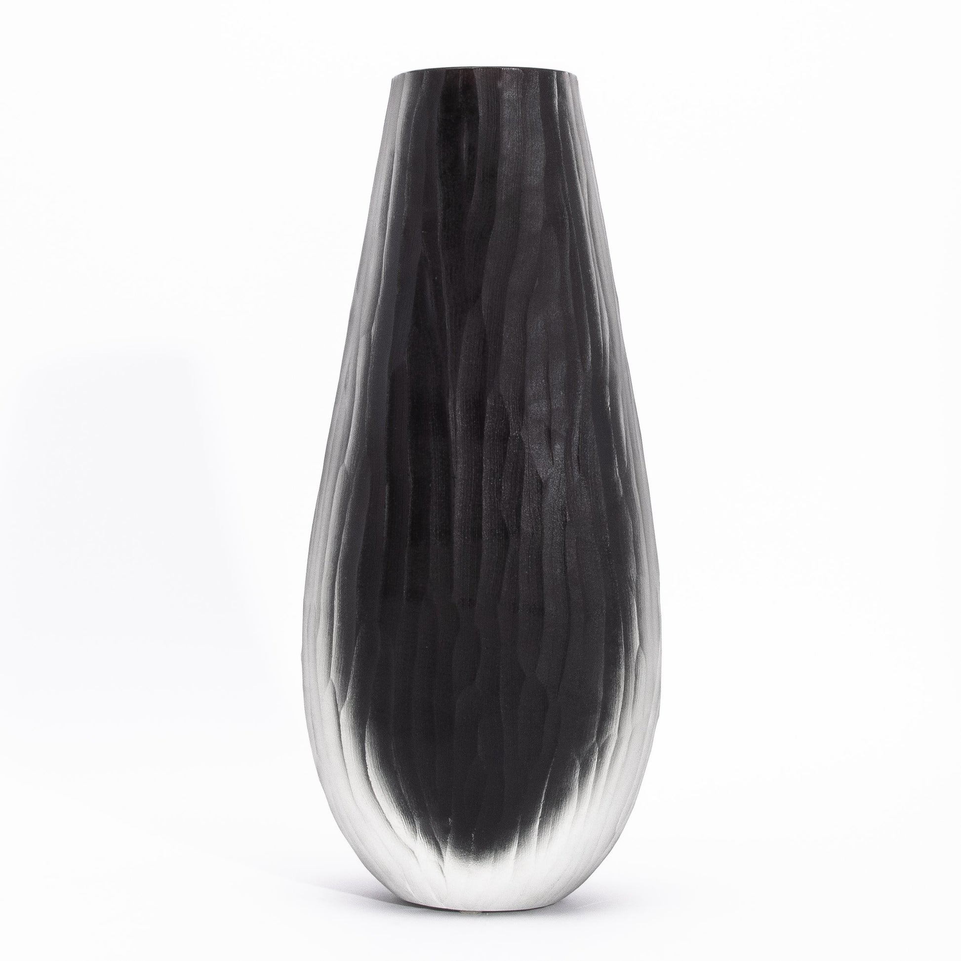 Murano Supreme Vase in Onyx Black
