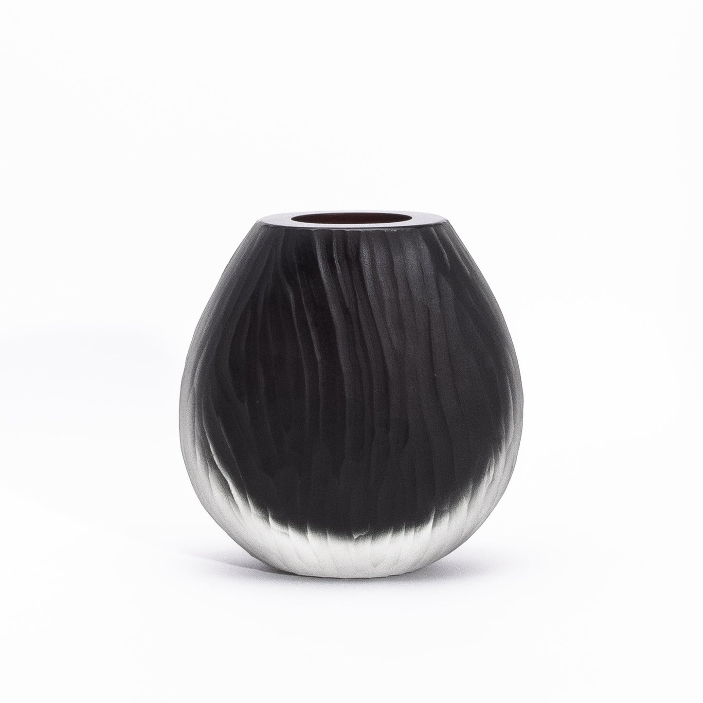 Murano Supreme Vase in Onyx Black