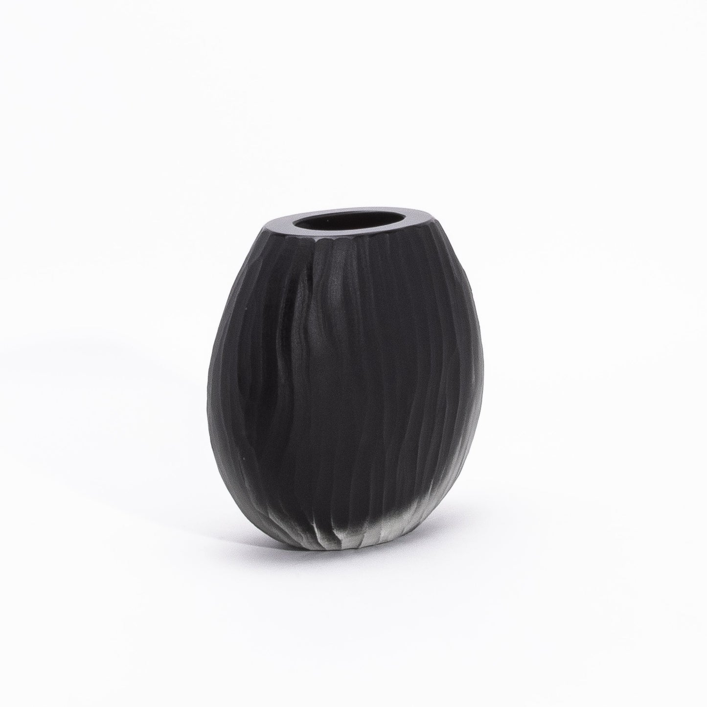 Murano Supreme Vase in Onyx Black