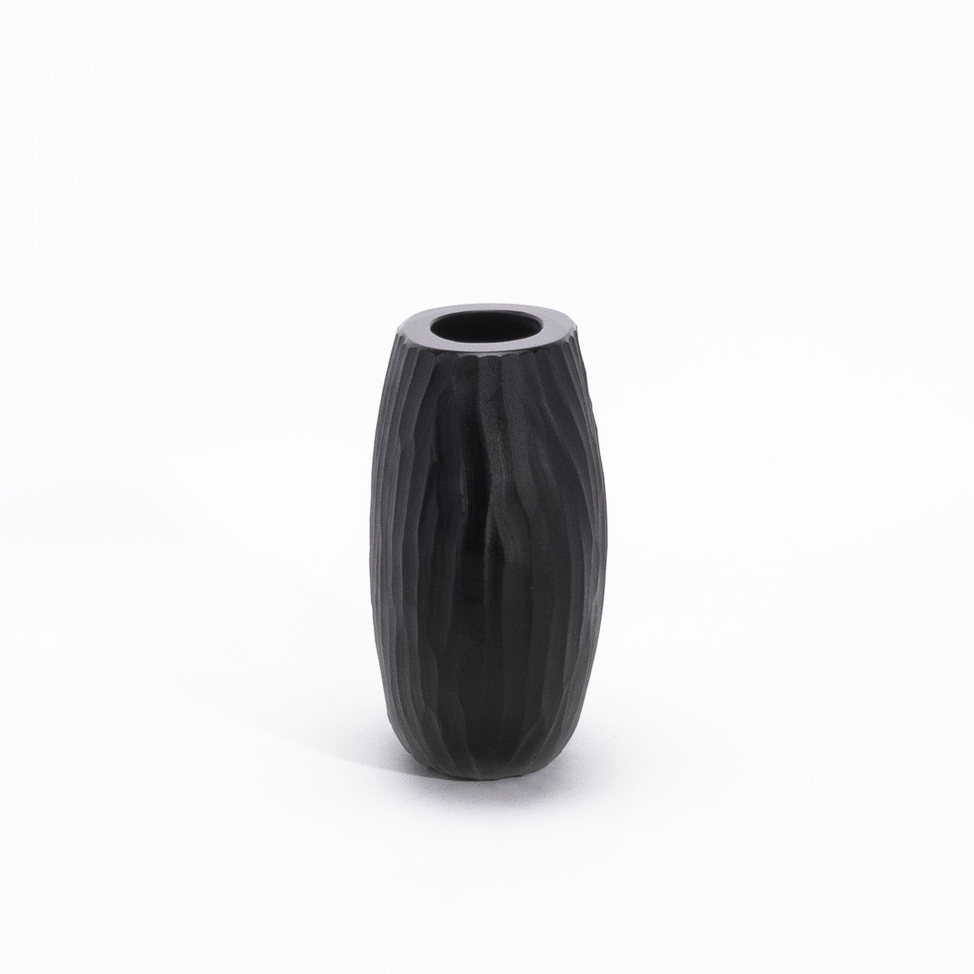 Murano Supreme Vase in Onyx Black