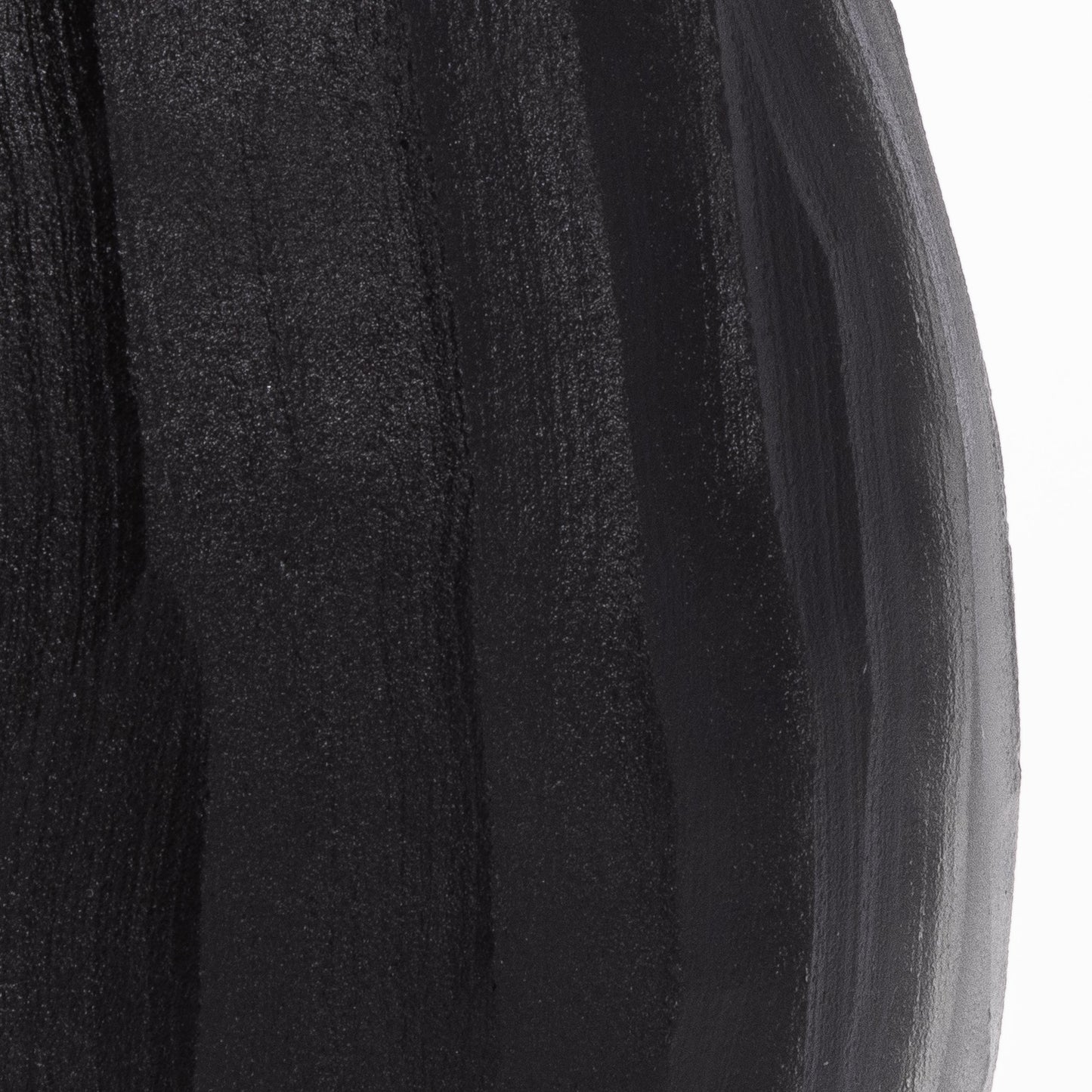 Murano Supreme Vase in Onyx Black