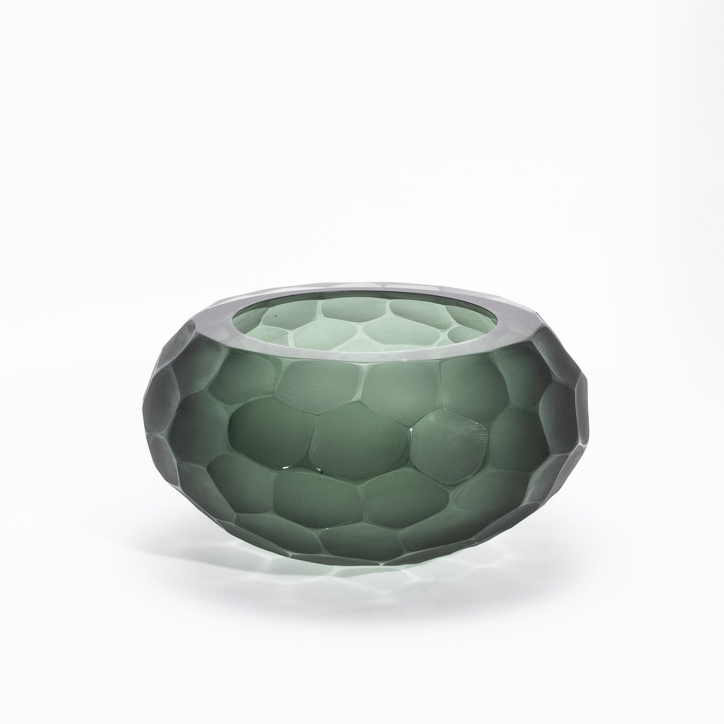 Murano Bowl in Eucalyptus Green