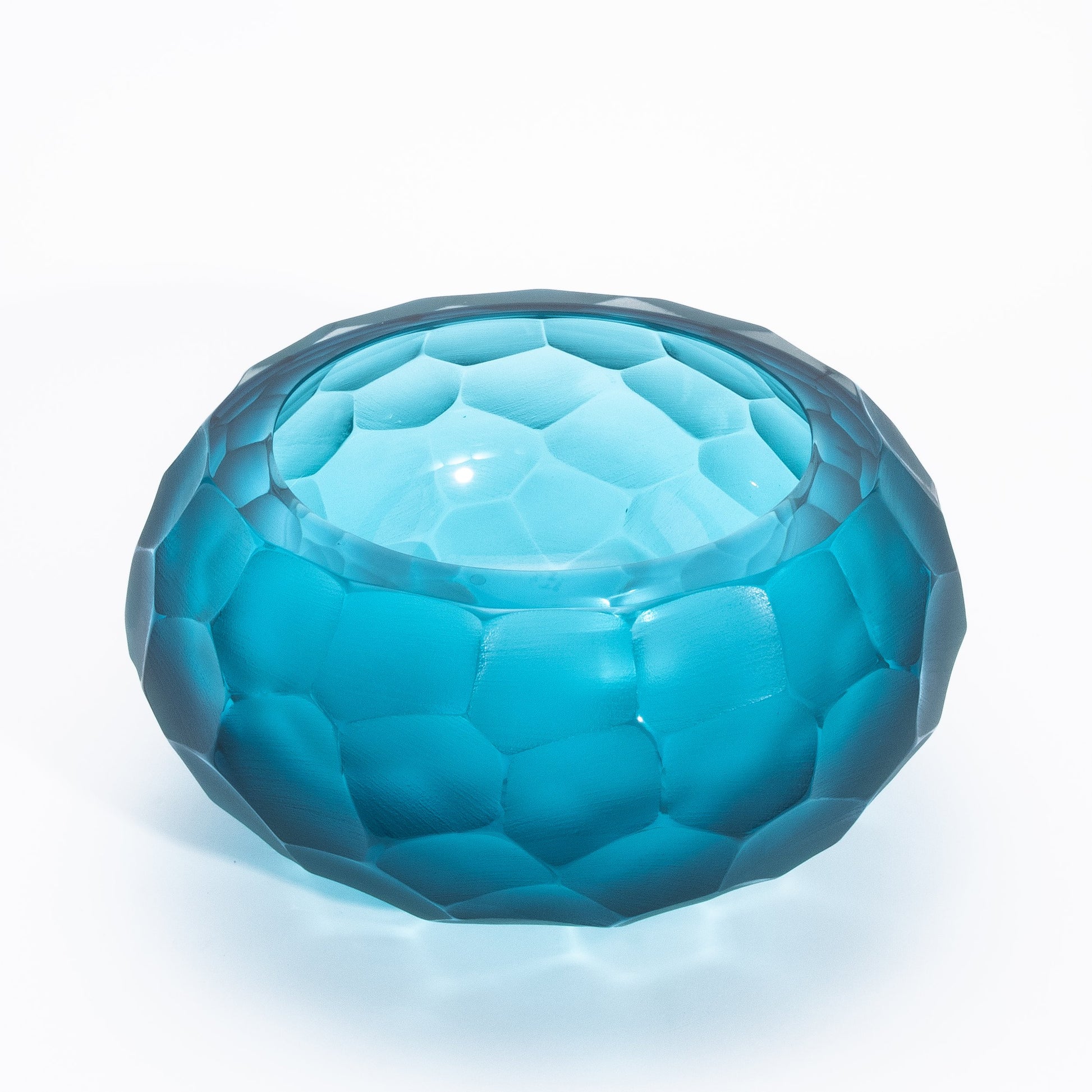 Murano Bowl in Aquamarine