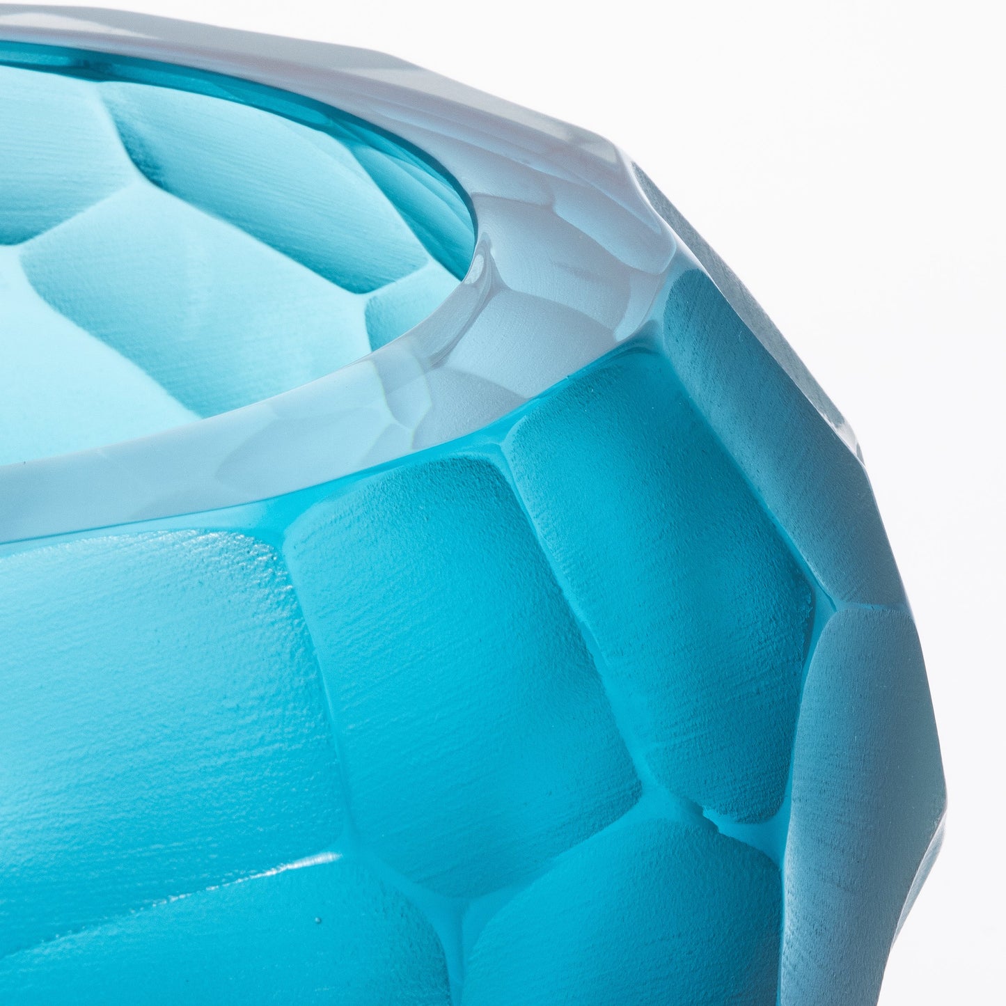 Murano Bowl in Aquamarine