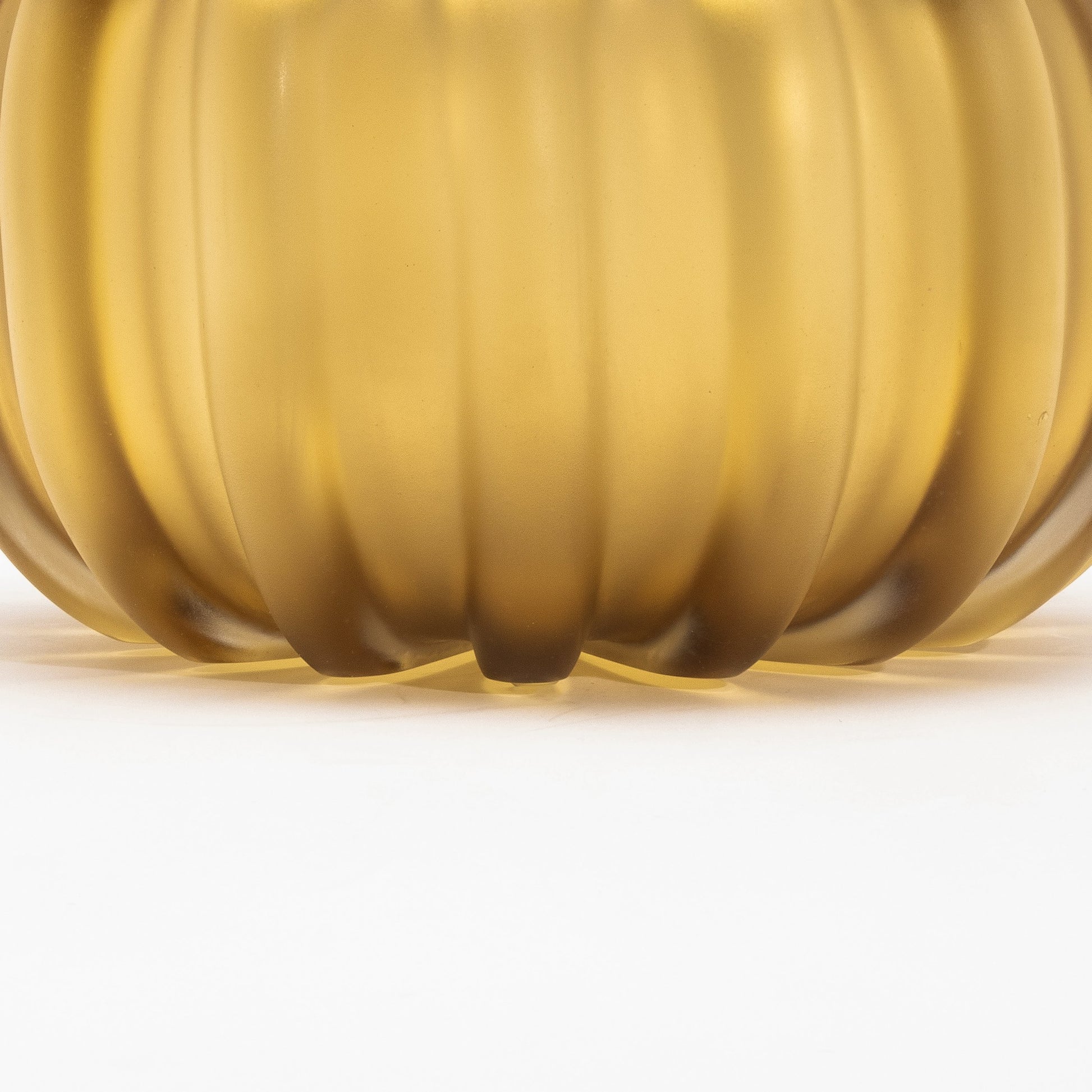 Murano Cactus Vase in Amber