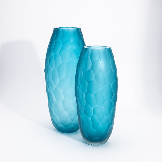 Murano Vase in Aquamarine