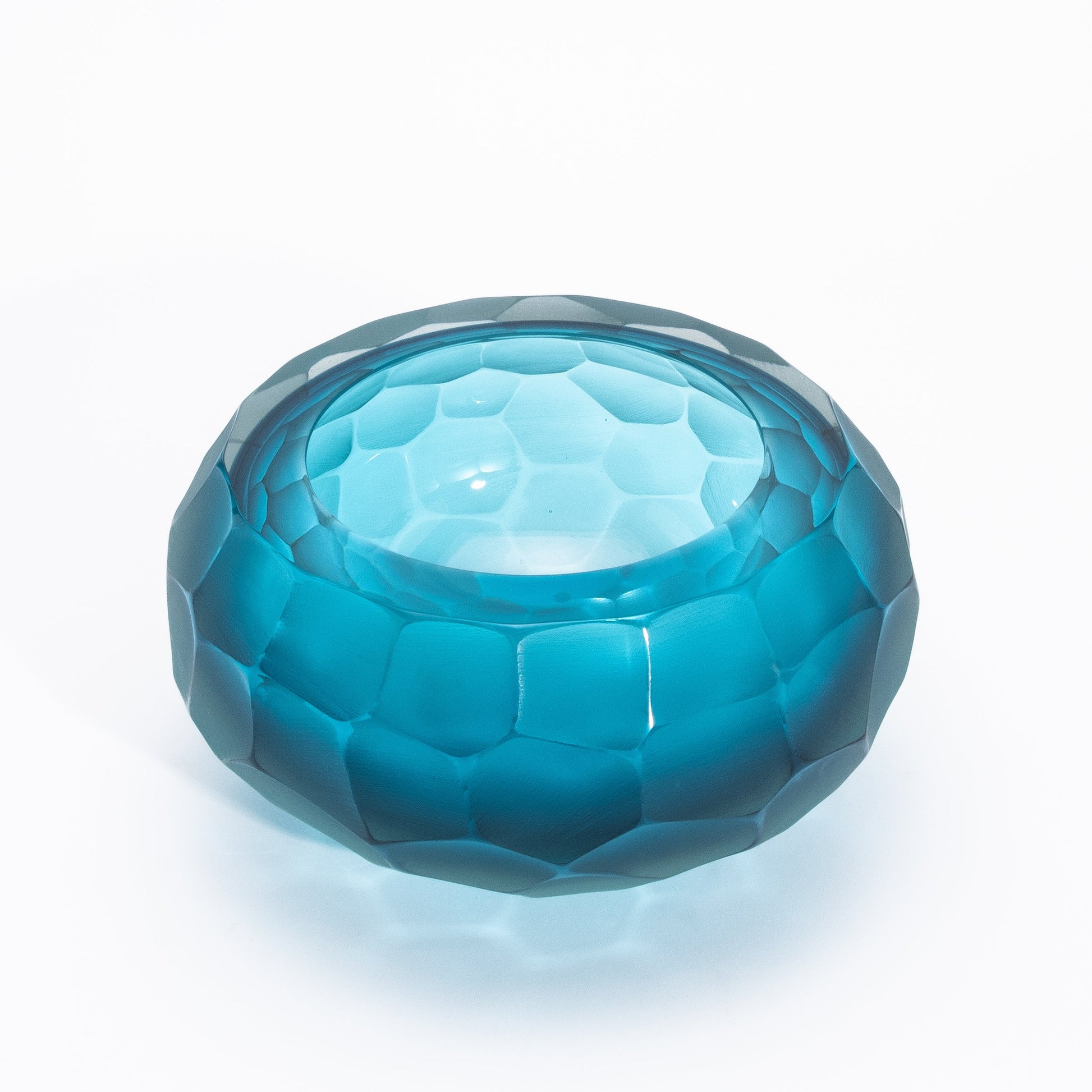 Murano Bowl in Aquamarine