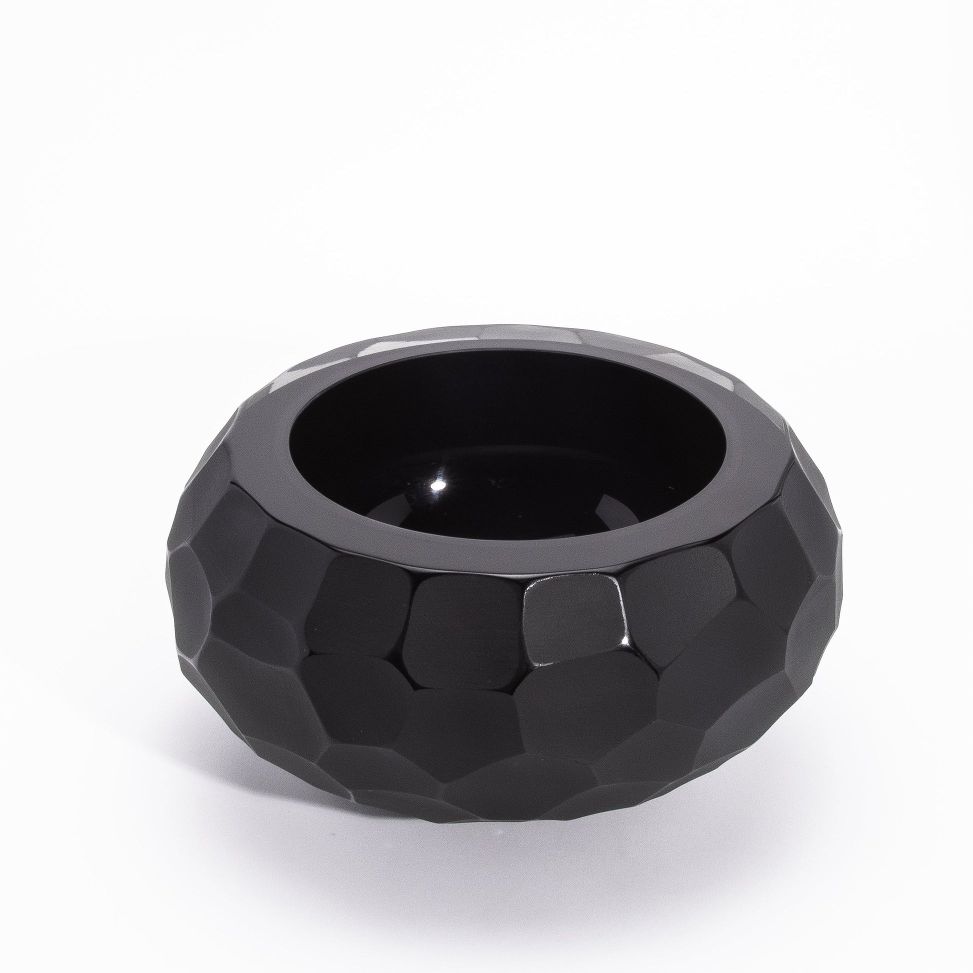 Murano Bowl in Black Large