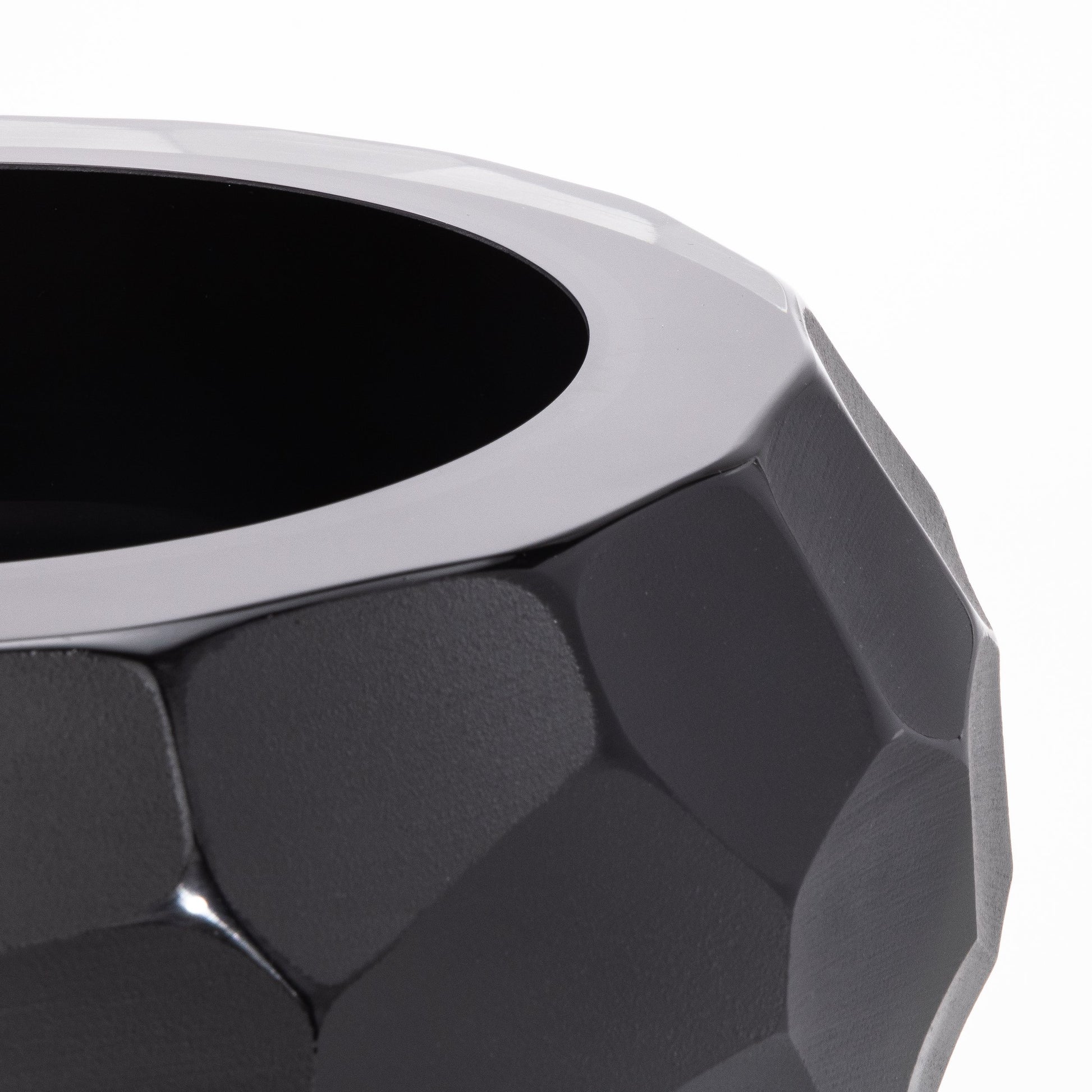 Murano Bowl in Black Large