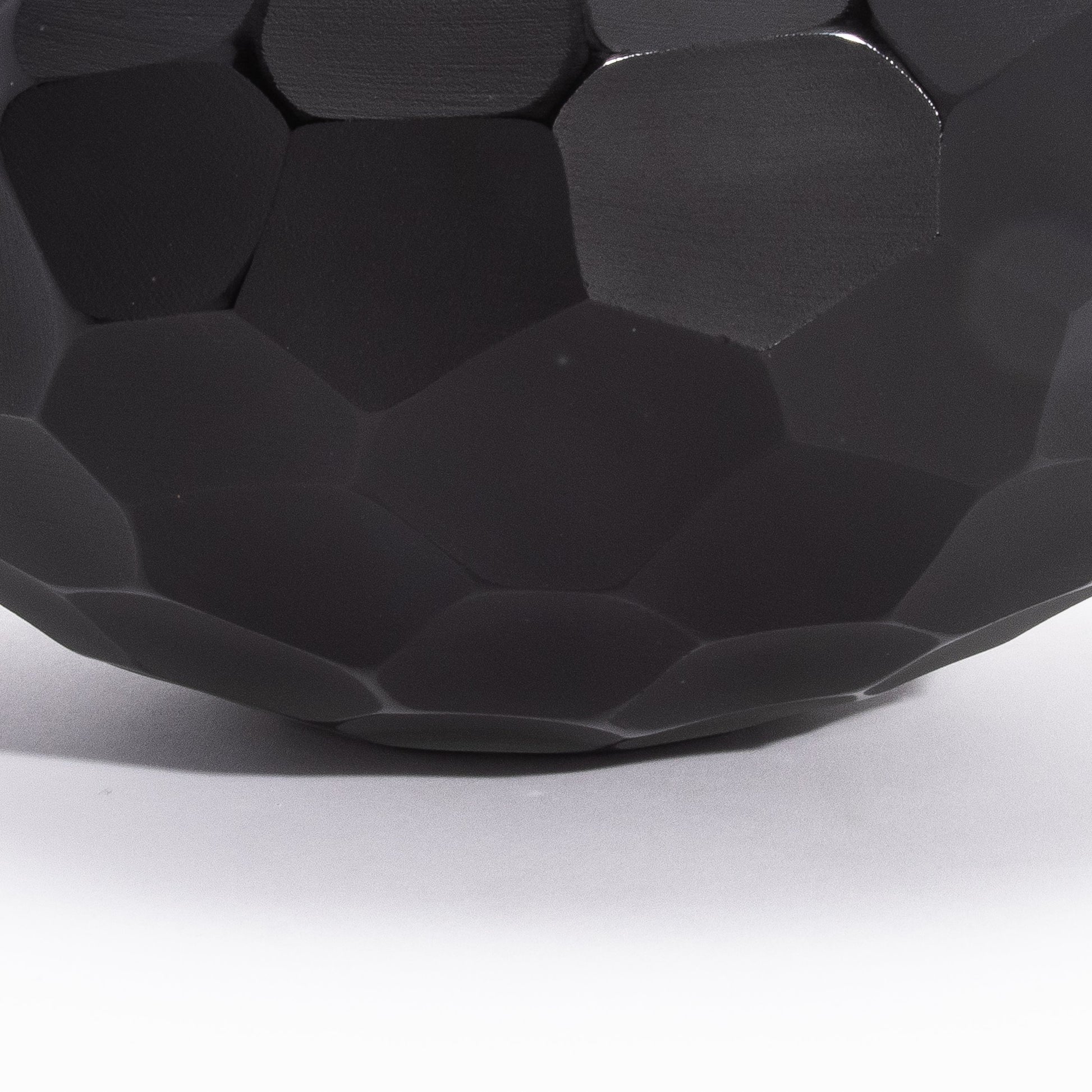 Murano Bowl in Black Large
