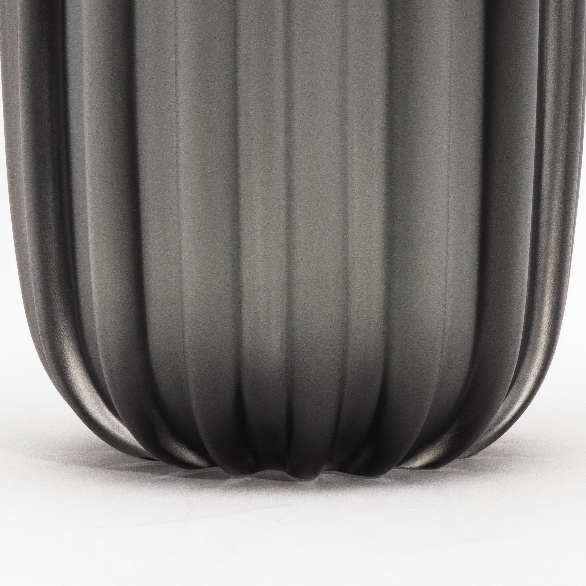 Murano Cactus Vase in Grey