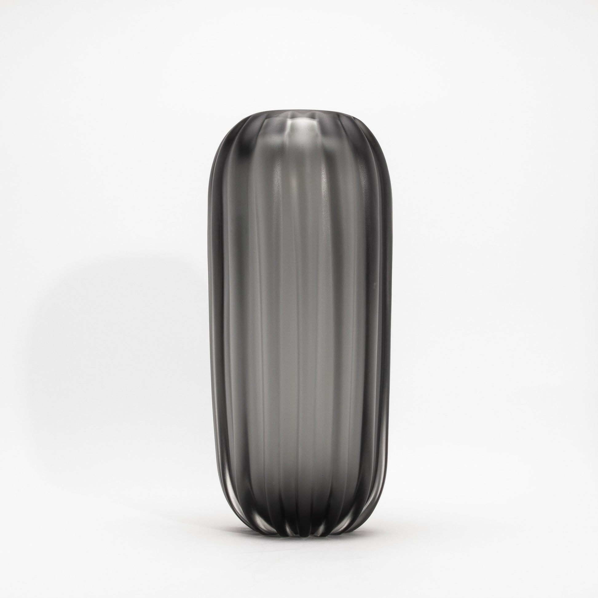 Murano Cactus Vase in Grey