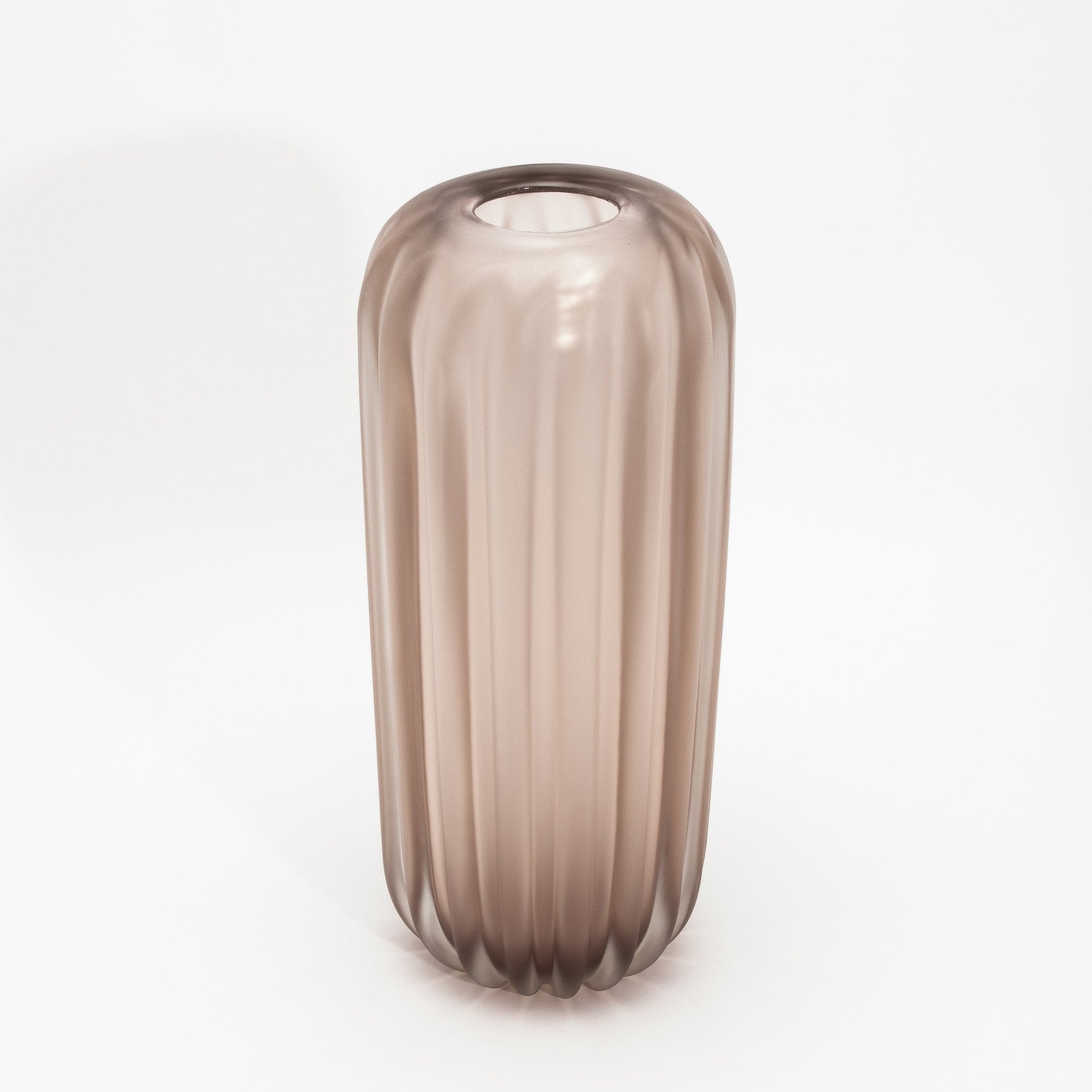 Murano Cactus Vase in Amethyst