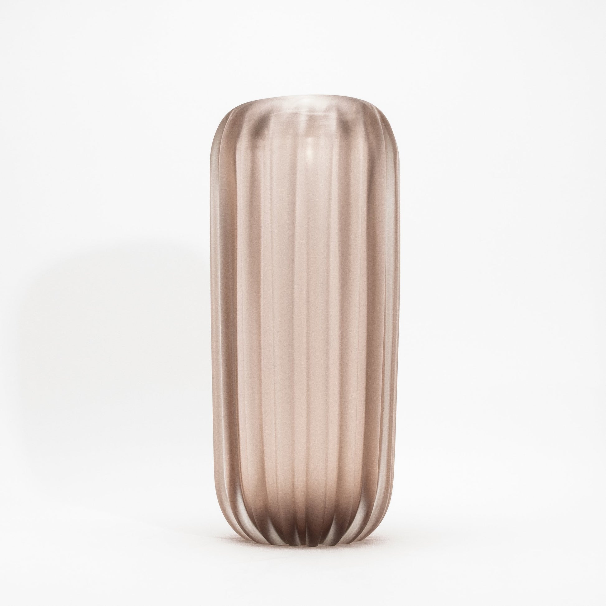 Murano Cactus Vase in Amethyst