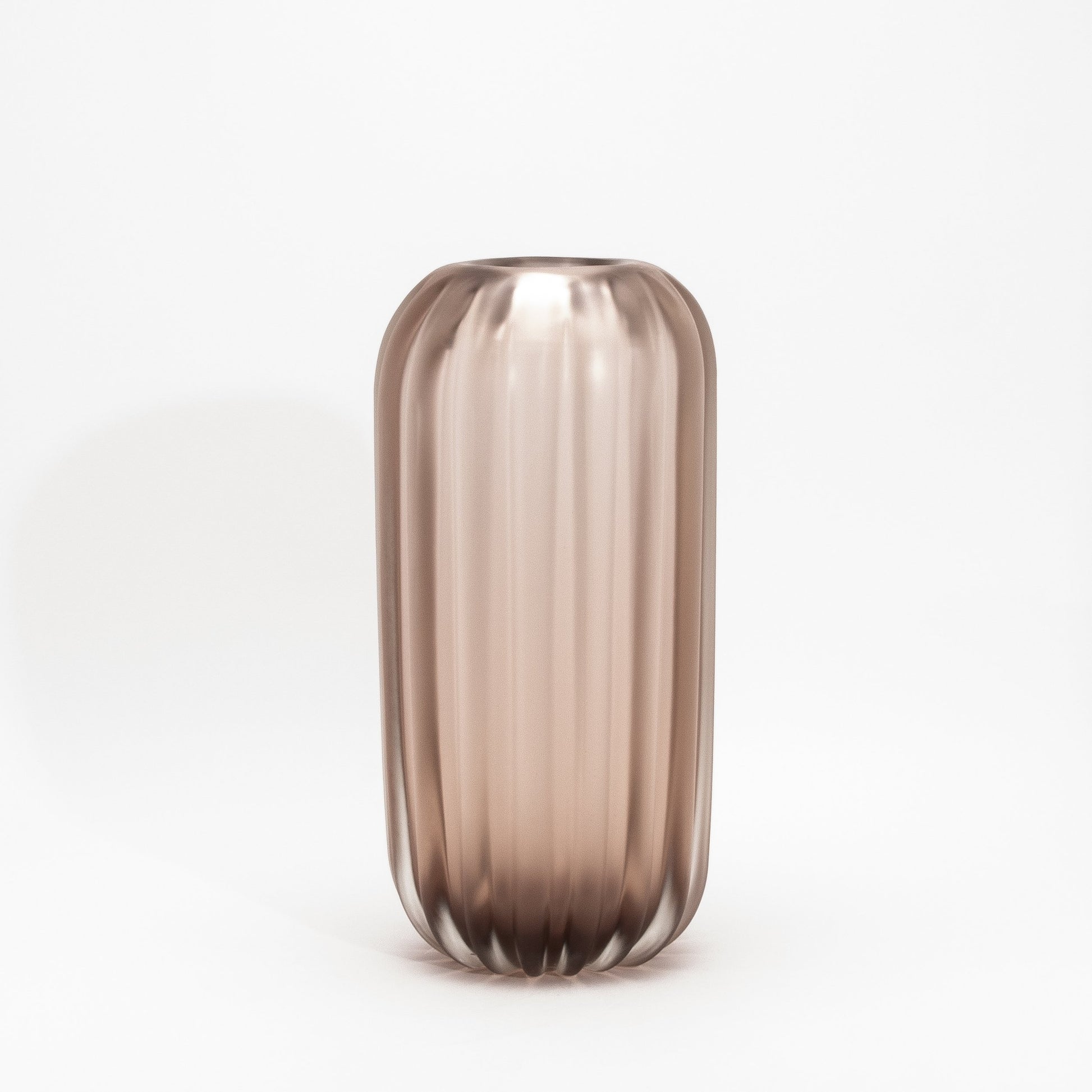 Murano Cactus Vase in Amethyst