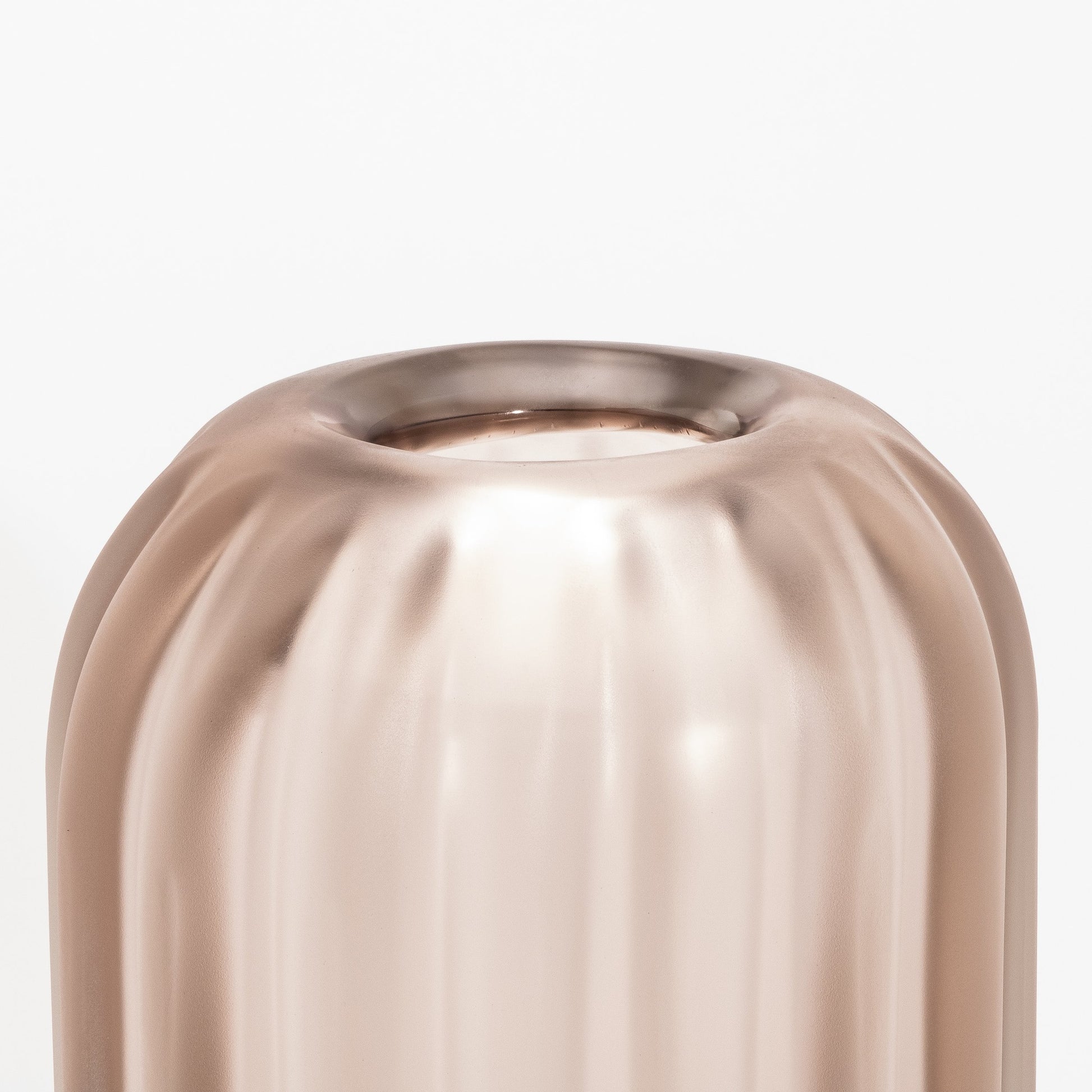 Murano Cactus Vase in Amethyst
