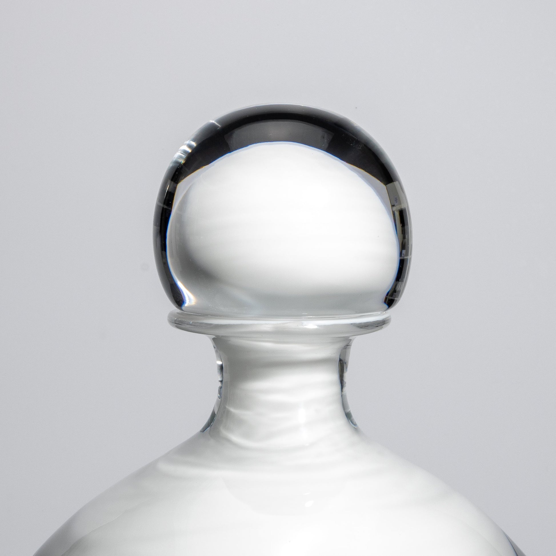 Murano Bottle Crystal White M