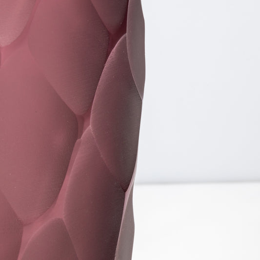 Murano Battuto Vase in Amethyst