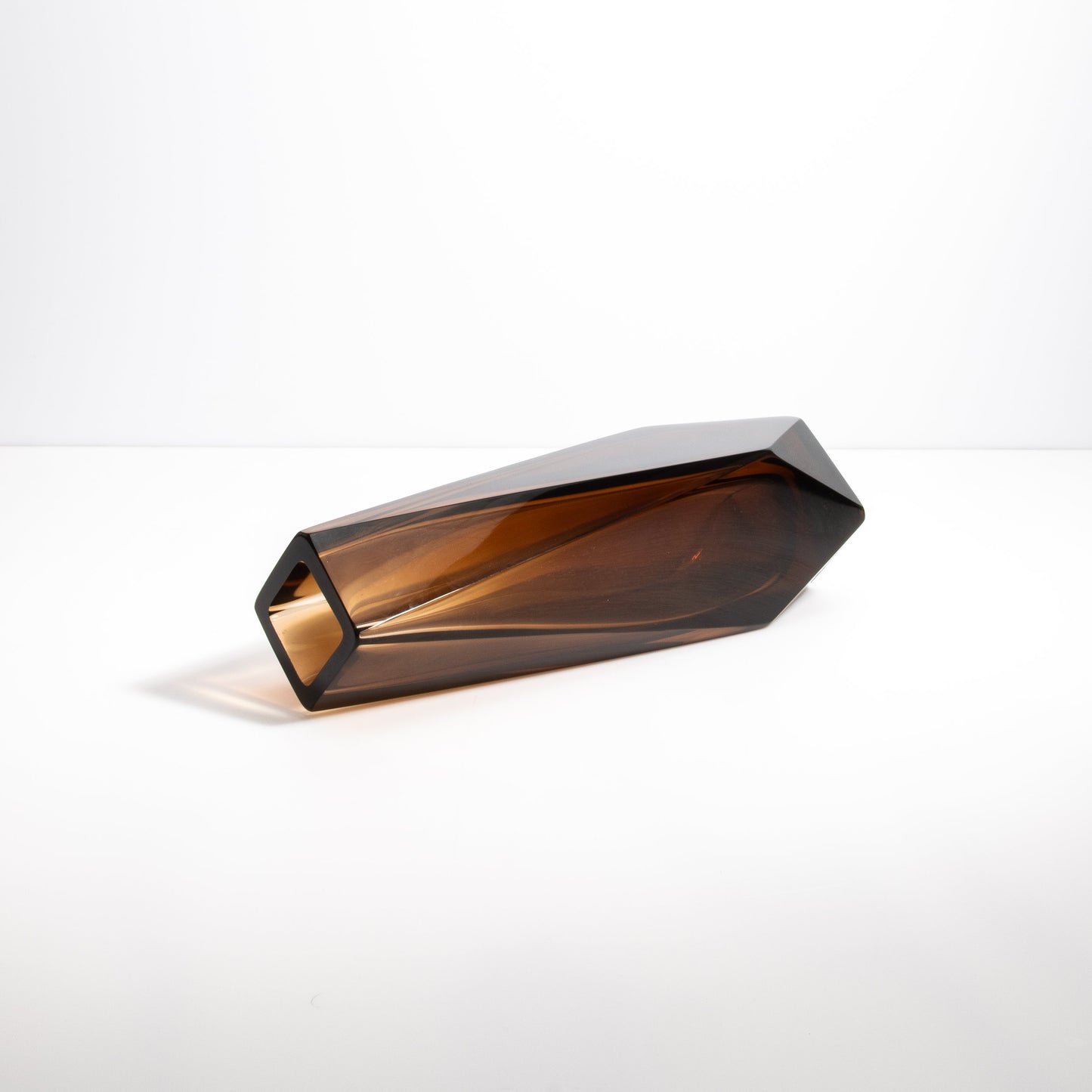 Murano Goccia Vase in Dark Brown
