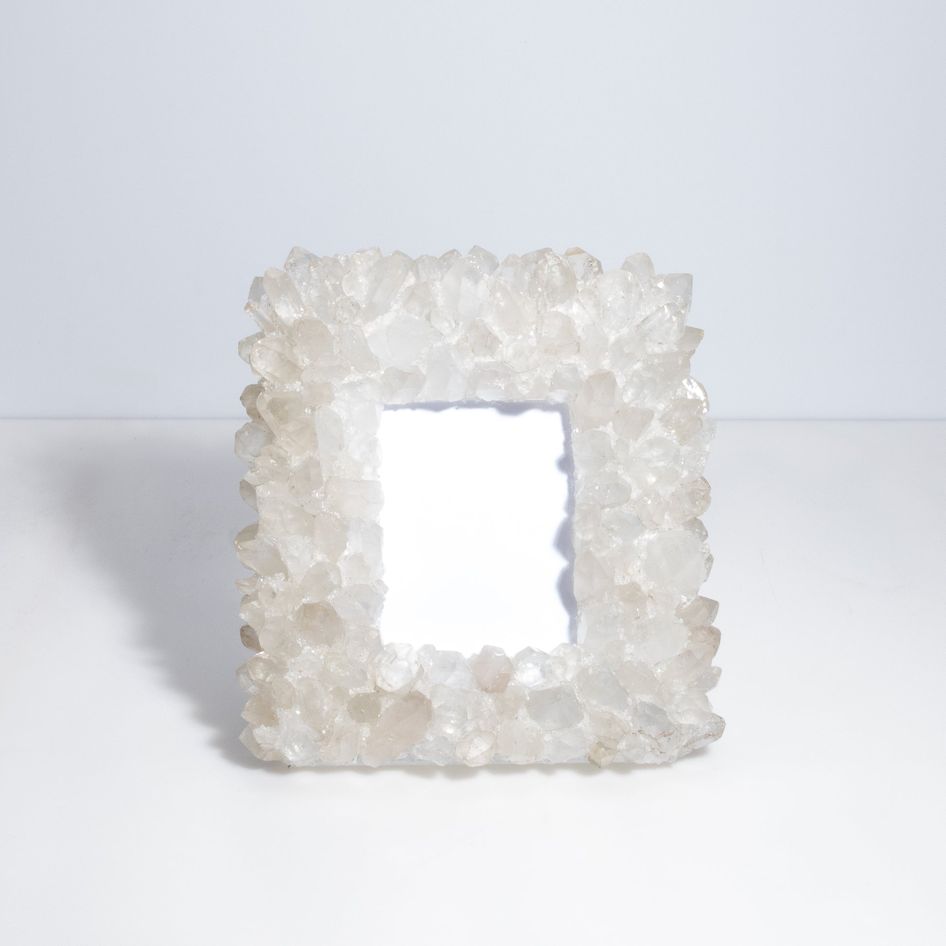 Picture Frame Medium Vertical White Quartz by Kathryn McCoy
