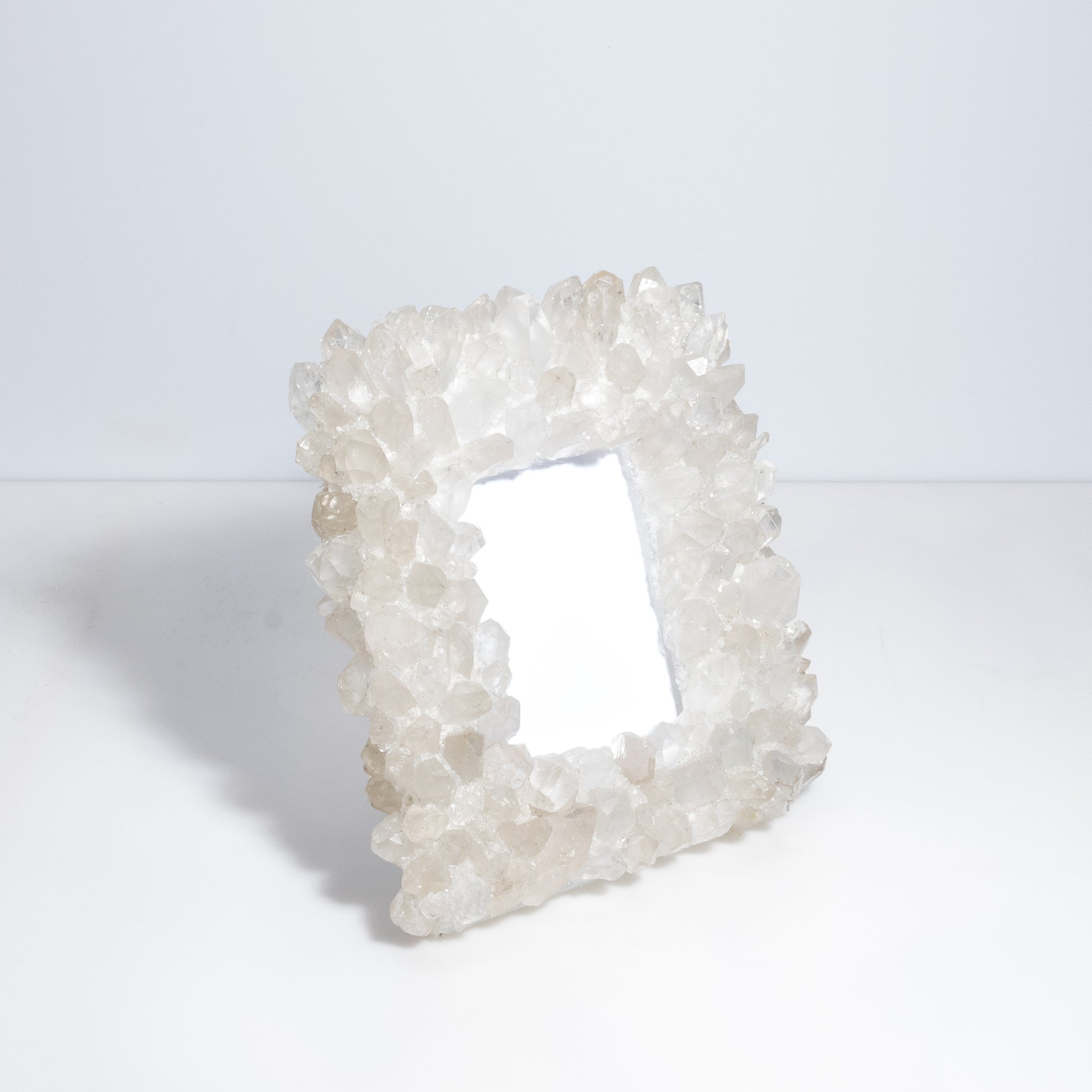 Picture Frame Medium Vertical White Quartz by Kathryn McCoy