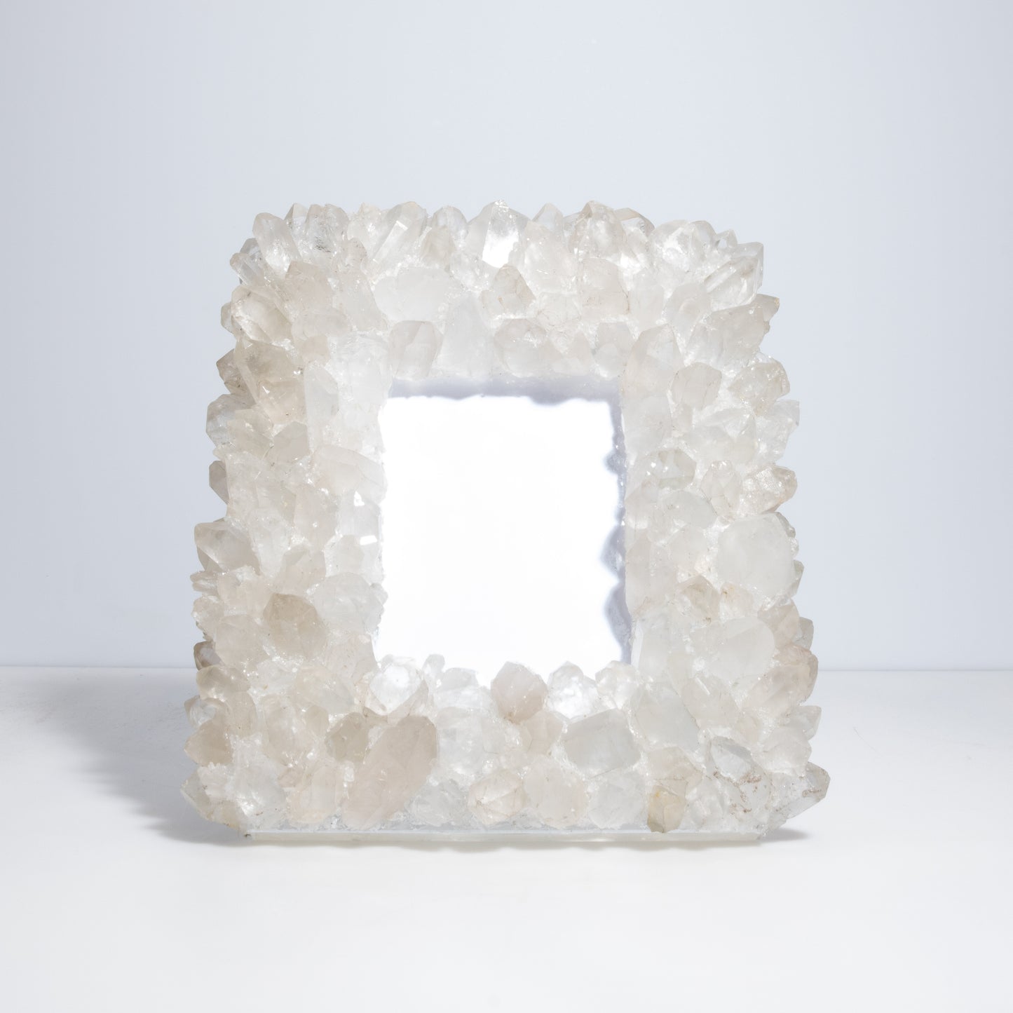 Picture Frame Medium Vertical White Quartz by Kathryn McCoy