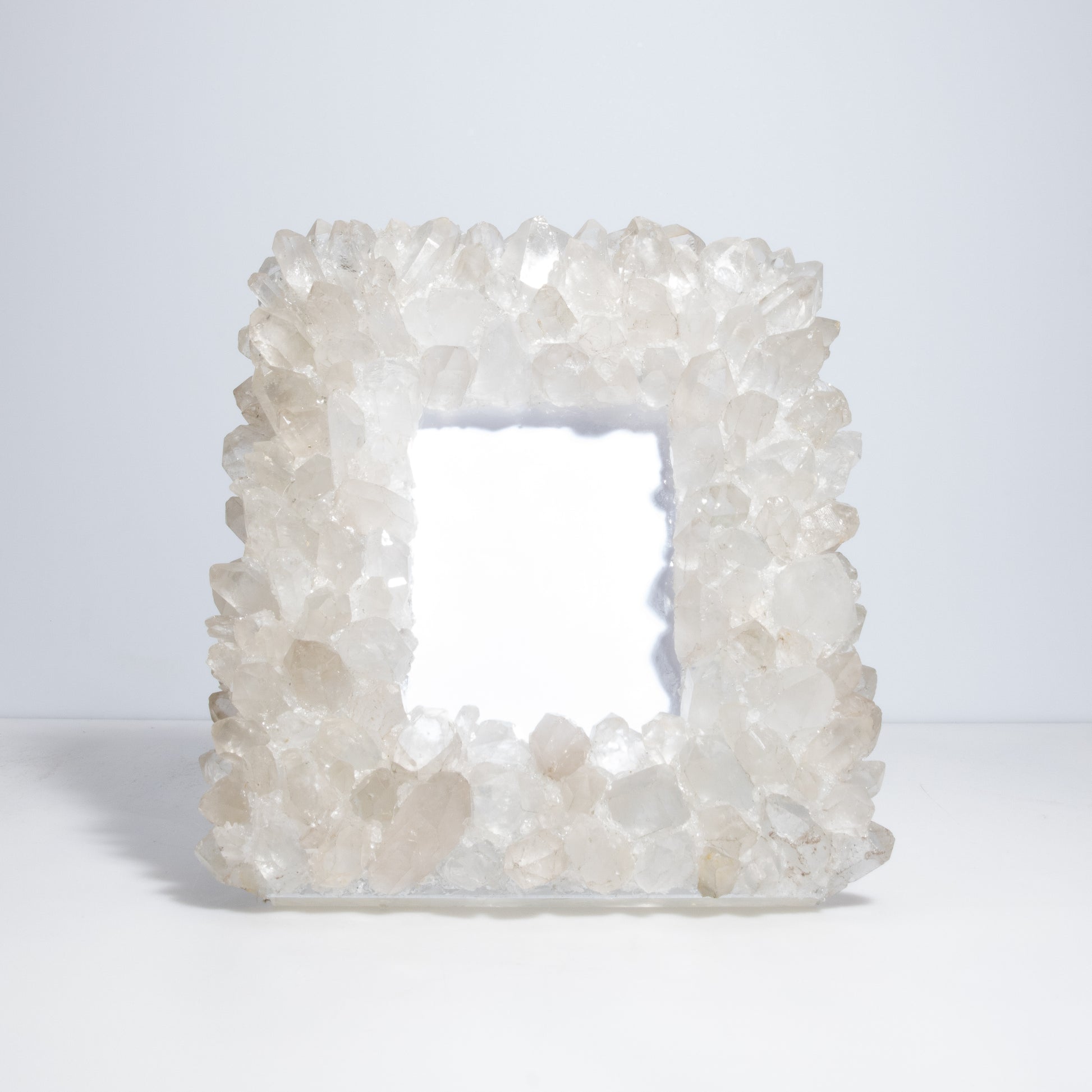 Picture Frame Medium Vertical White Quartz by Kathryn McCoy