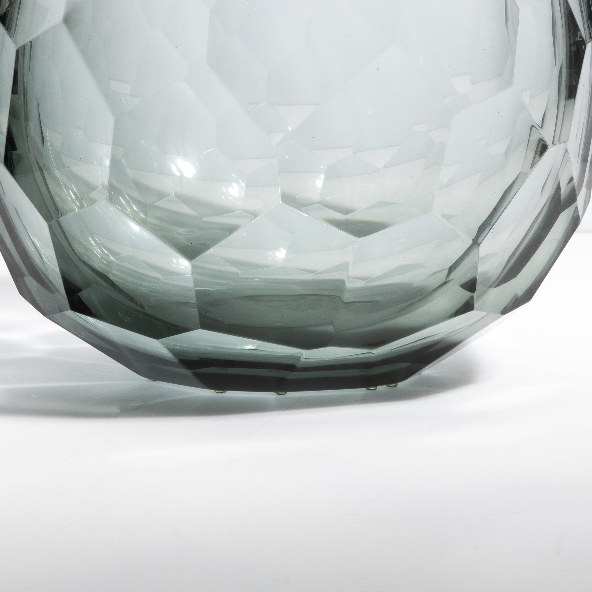 Murano Barrel Vase in Tourmaline