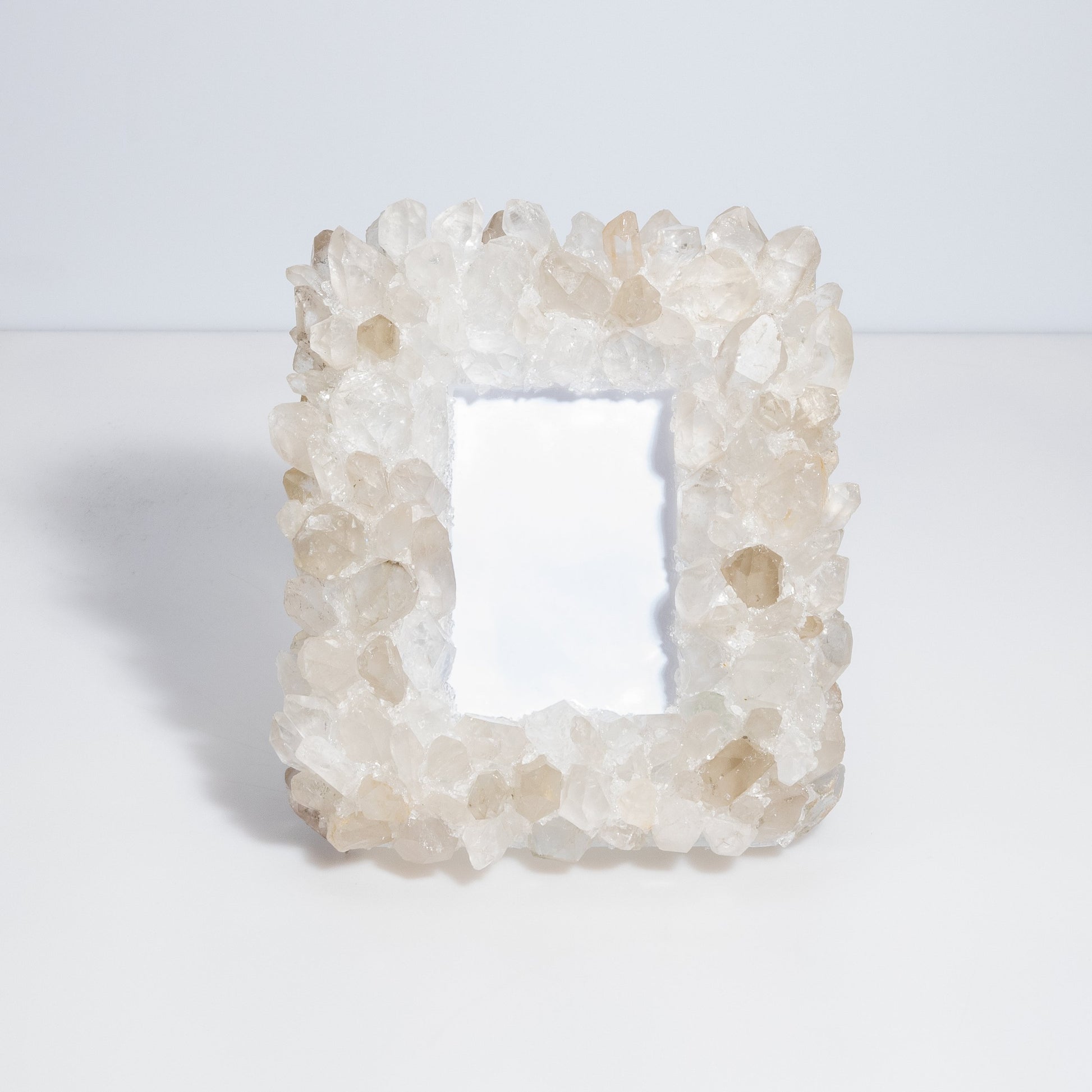 Picture Frame Medium Vertical White Quartz by Kathryn McCoy