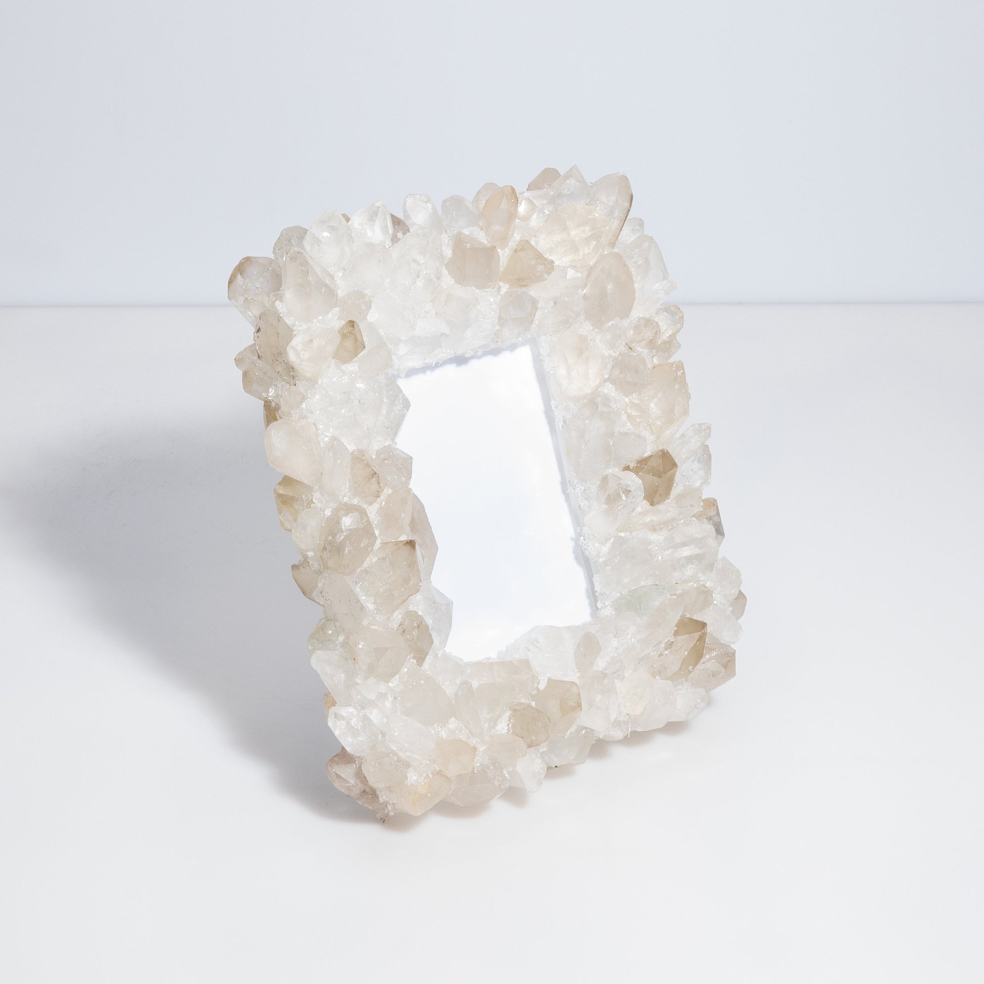Picture Frame Medium Vertical White Quartz by Kathryn McCoy