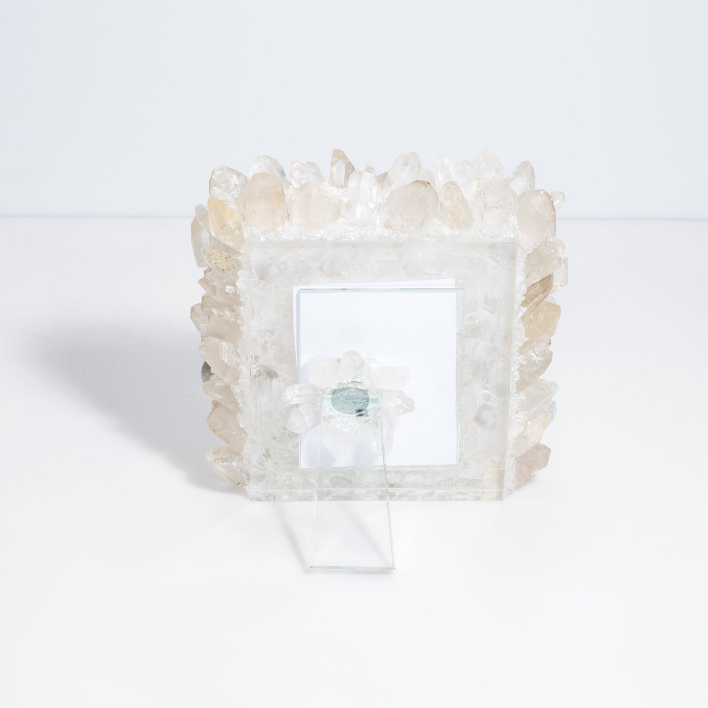 Picture Frame Medium Vertical White Quartz by Kathryn McCoy
